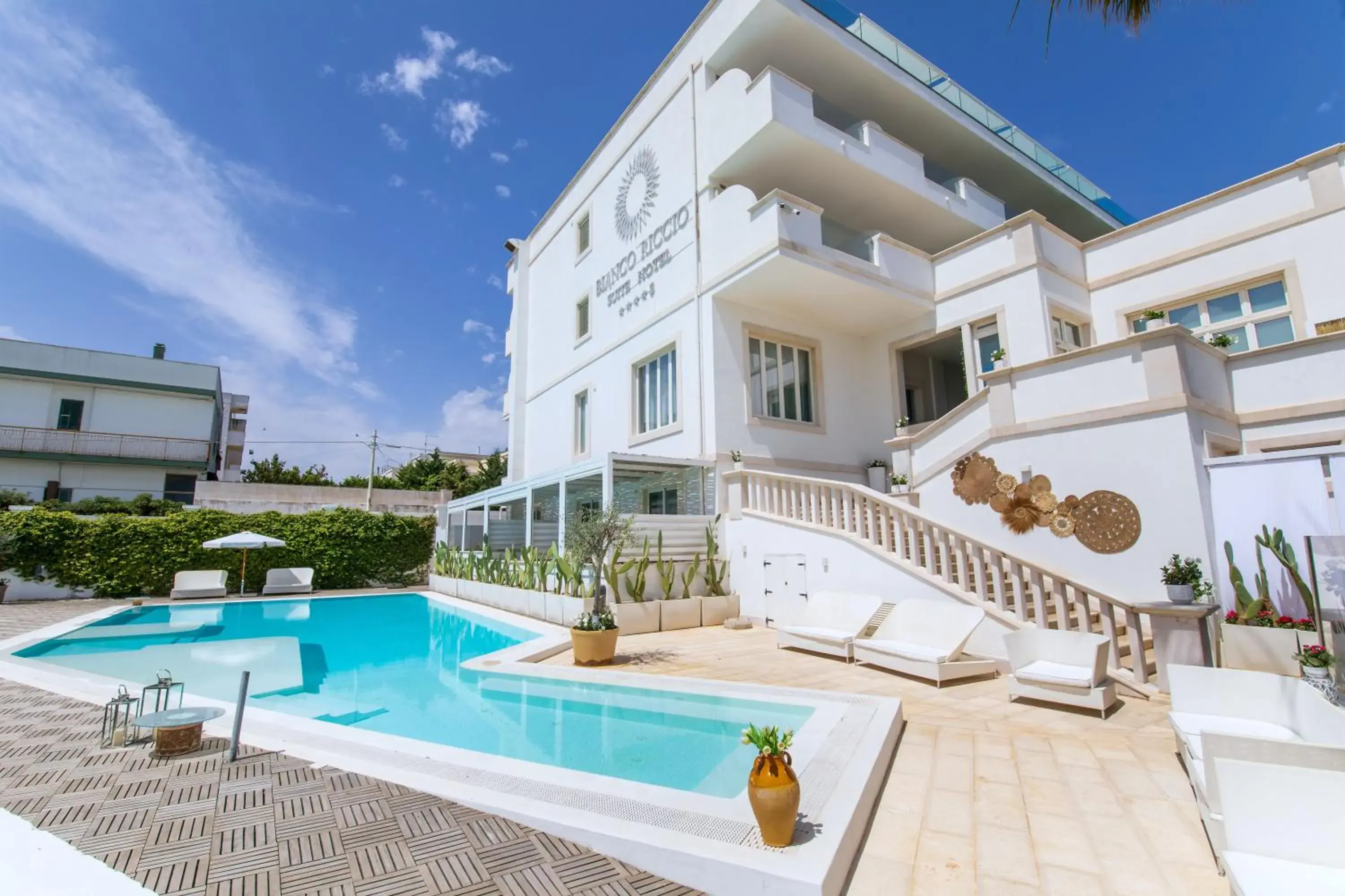 Property building in Bianco Riccio Suite Hotel Property building in Bianco Riccio Suite Hotel