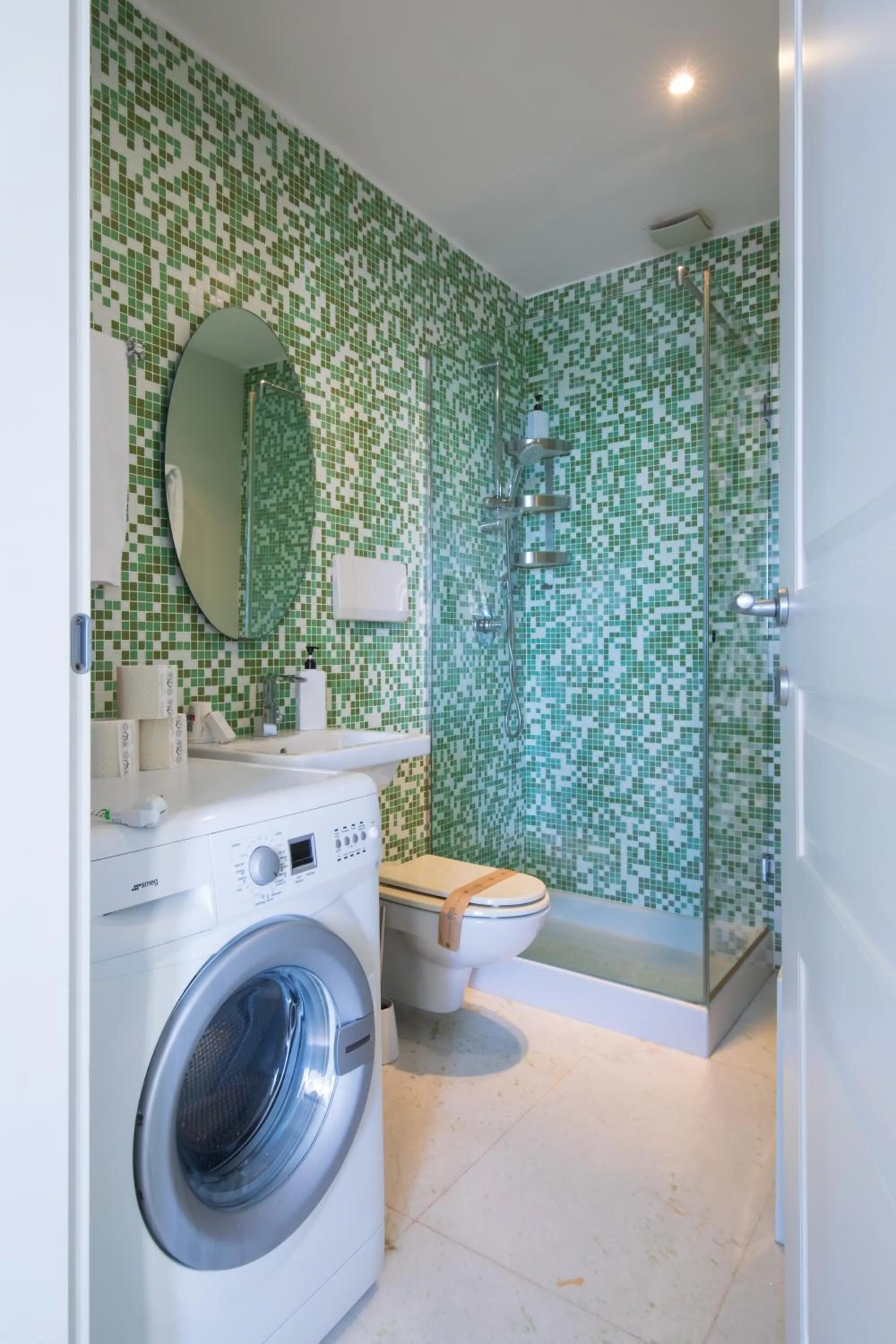 Bathroom in Bianco Riccio Suite Hotel