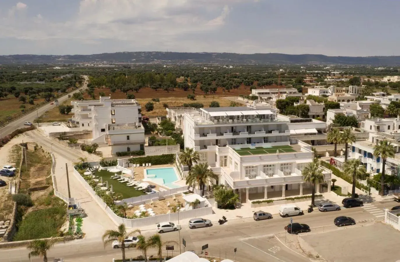 Property building in Bianco Riccio Suite Hotel Property building in Bianco Riccio Suite Hotel