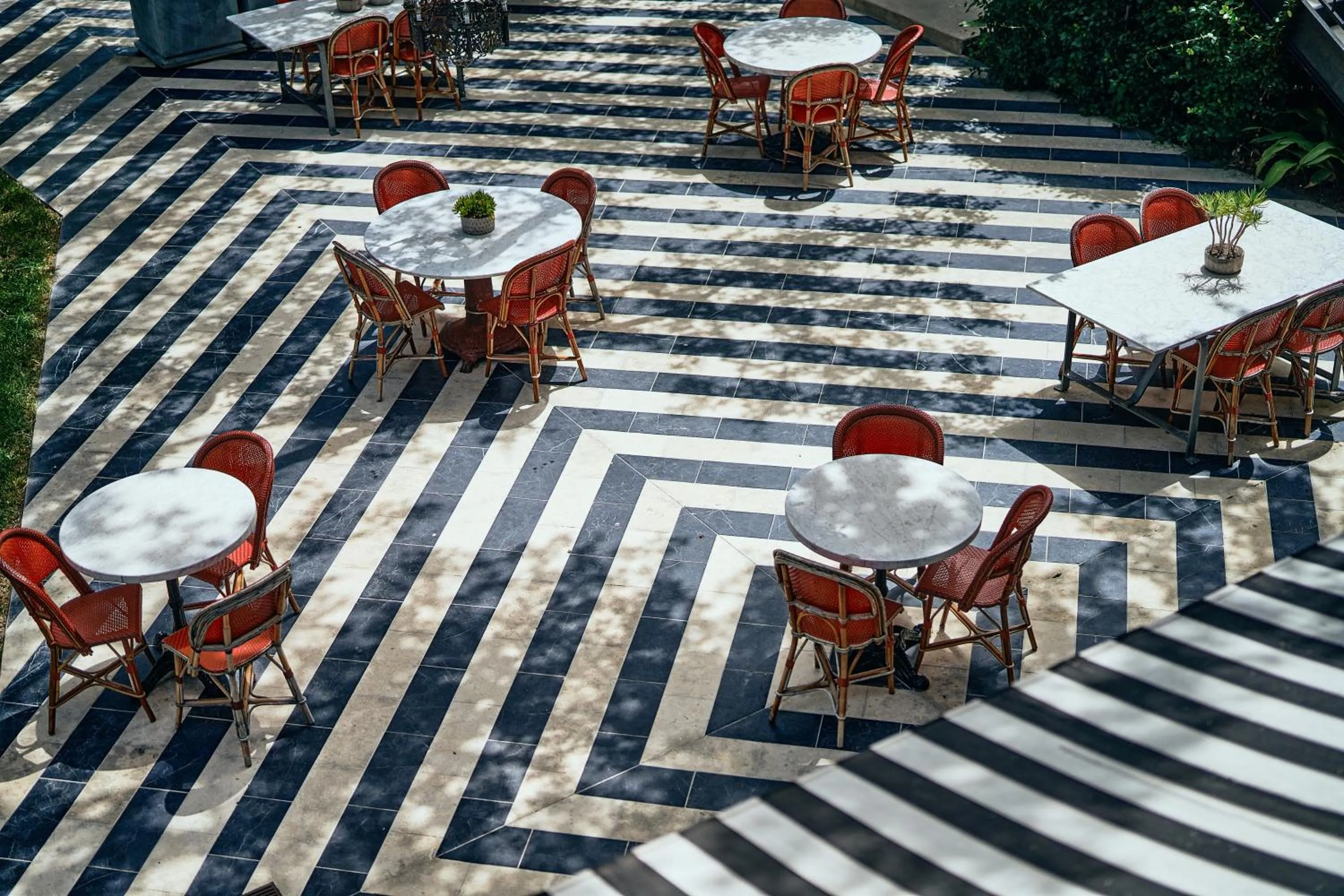 Patio in Hotel Saint Cecilia
