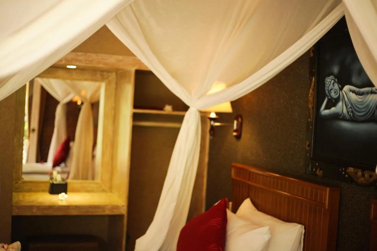 Bedroom, Bed in Kubuku Eco Dive Lodge and Yoga