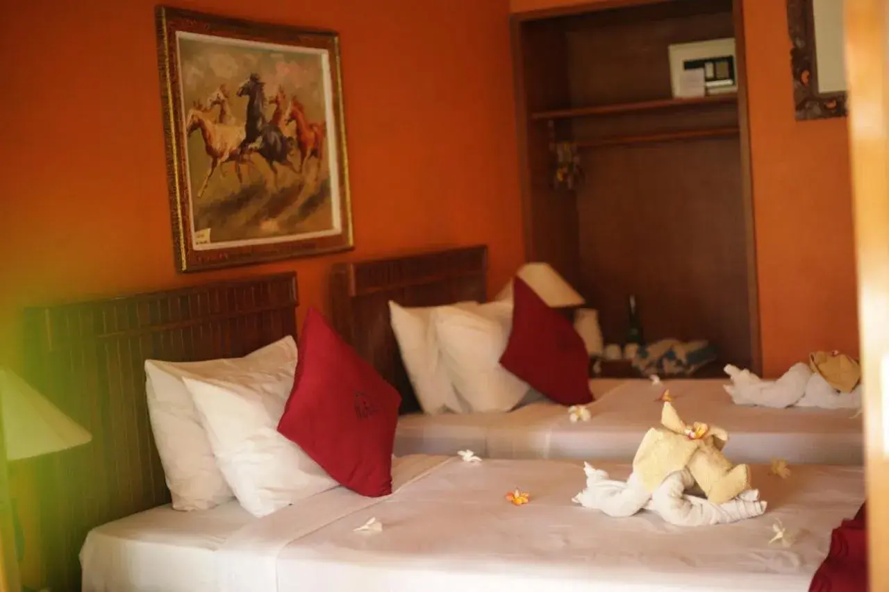 Economy Double or Twin Room in Kubuku Eco Dive Lodge and Yoga Economy Double or Twin Room in Kubuku Eco Dive Lodge and Yoga