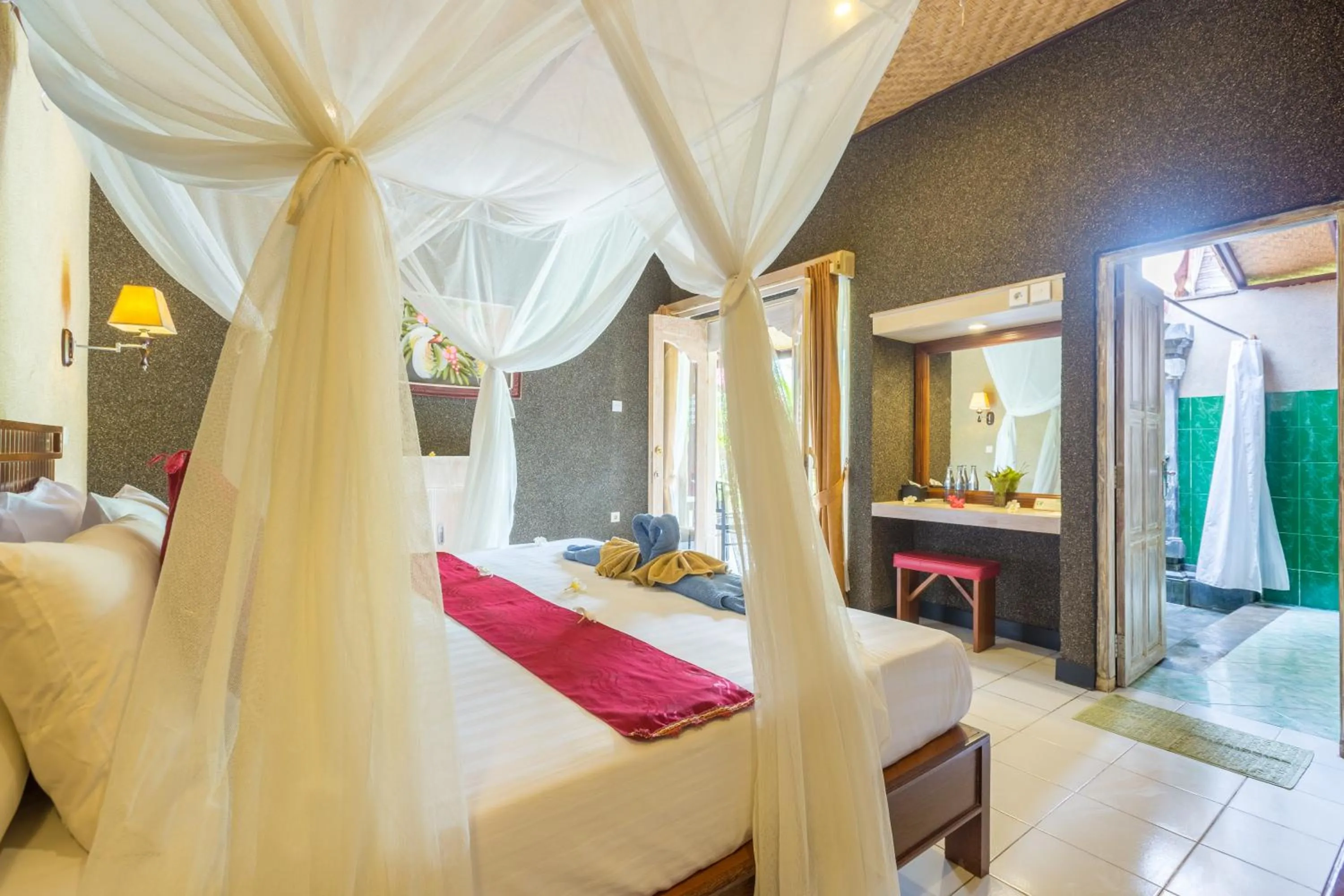 Bedroom, Bed in Kubuku Eco Dive Lodge and Yoga