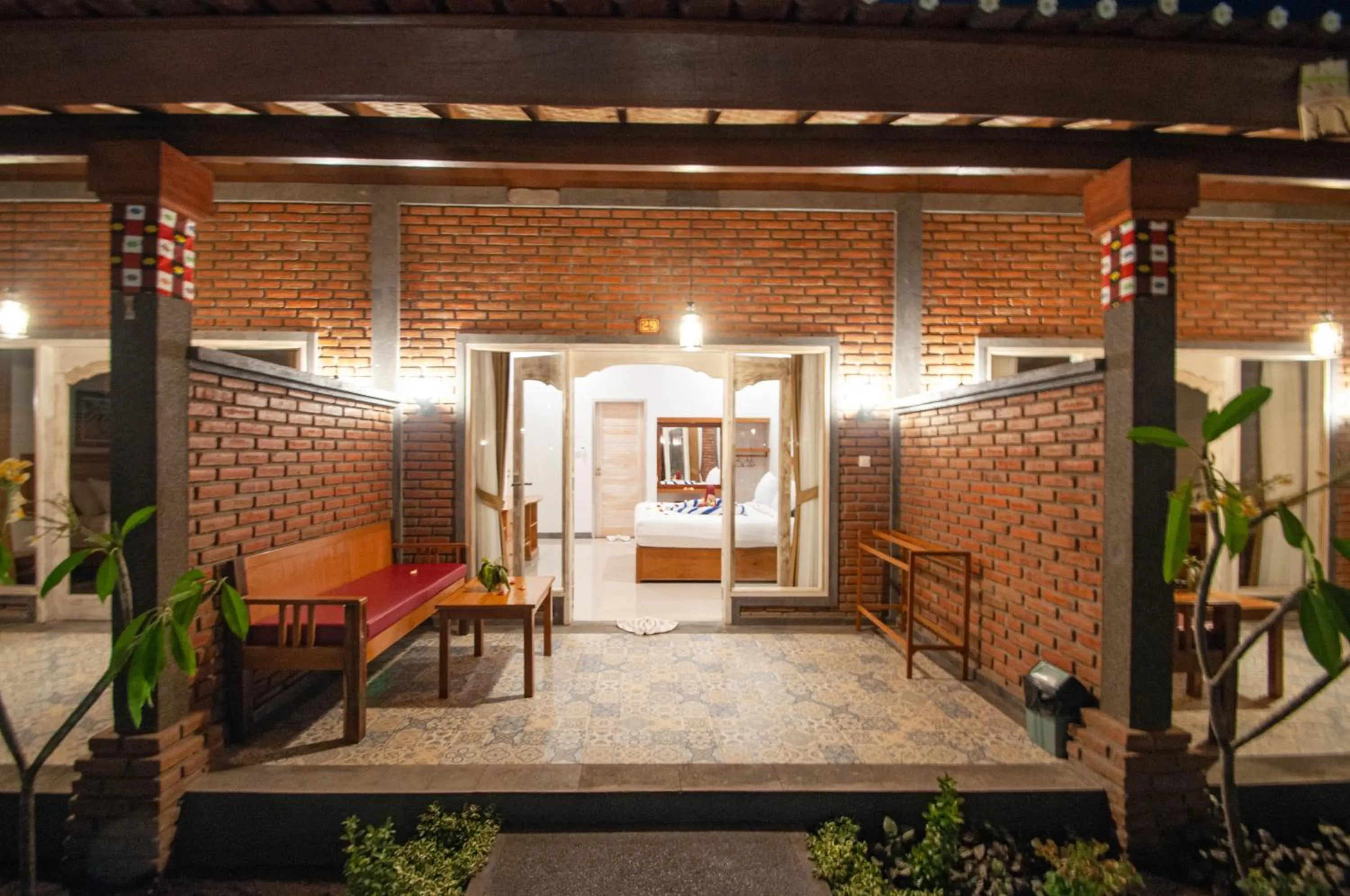 Balcony/Terrace in Kubuku Eco Dive Lodge and Yoga