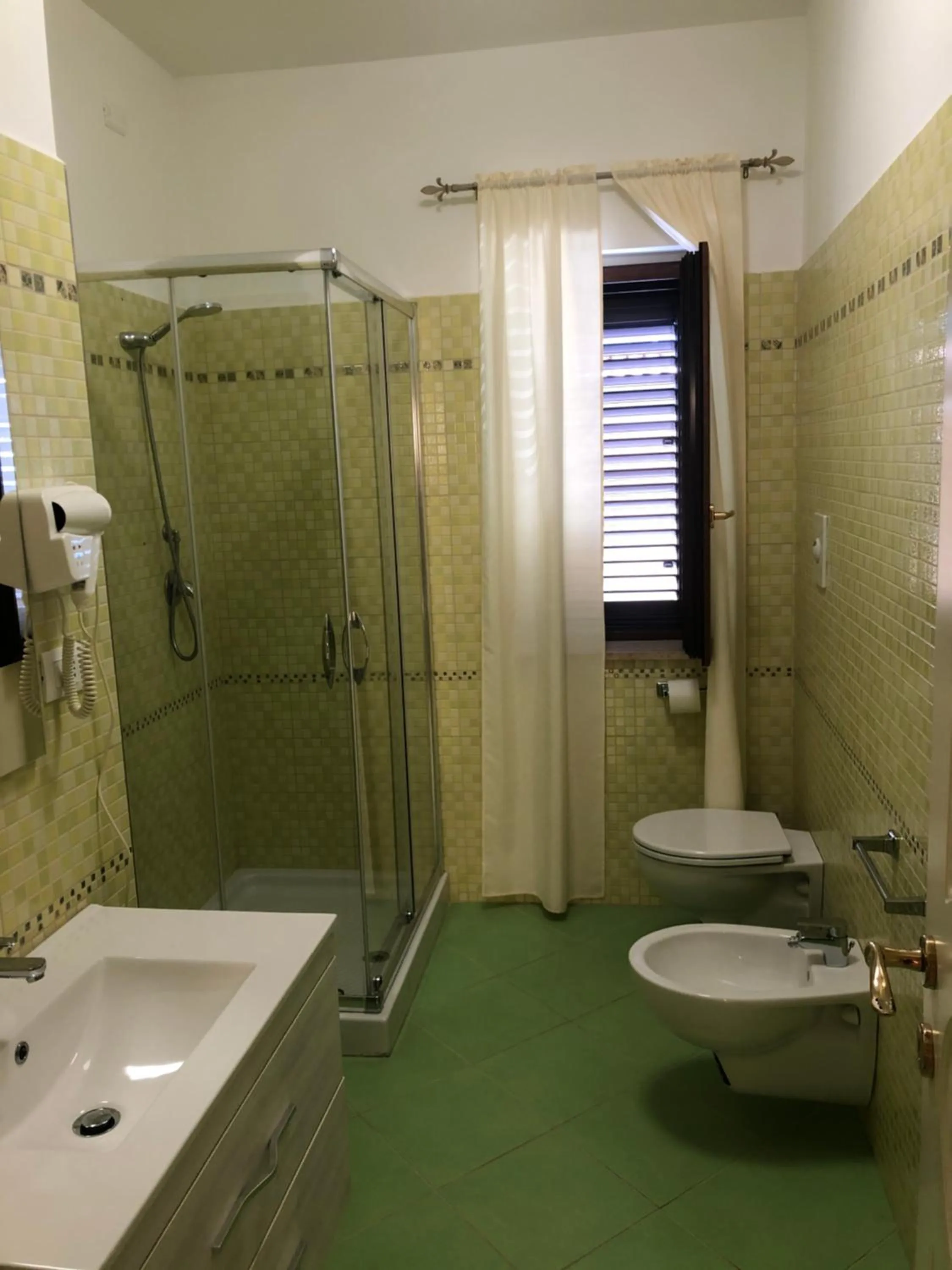 Shower in Residenza De luca B&B