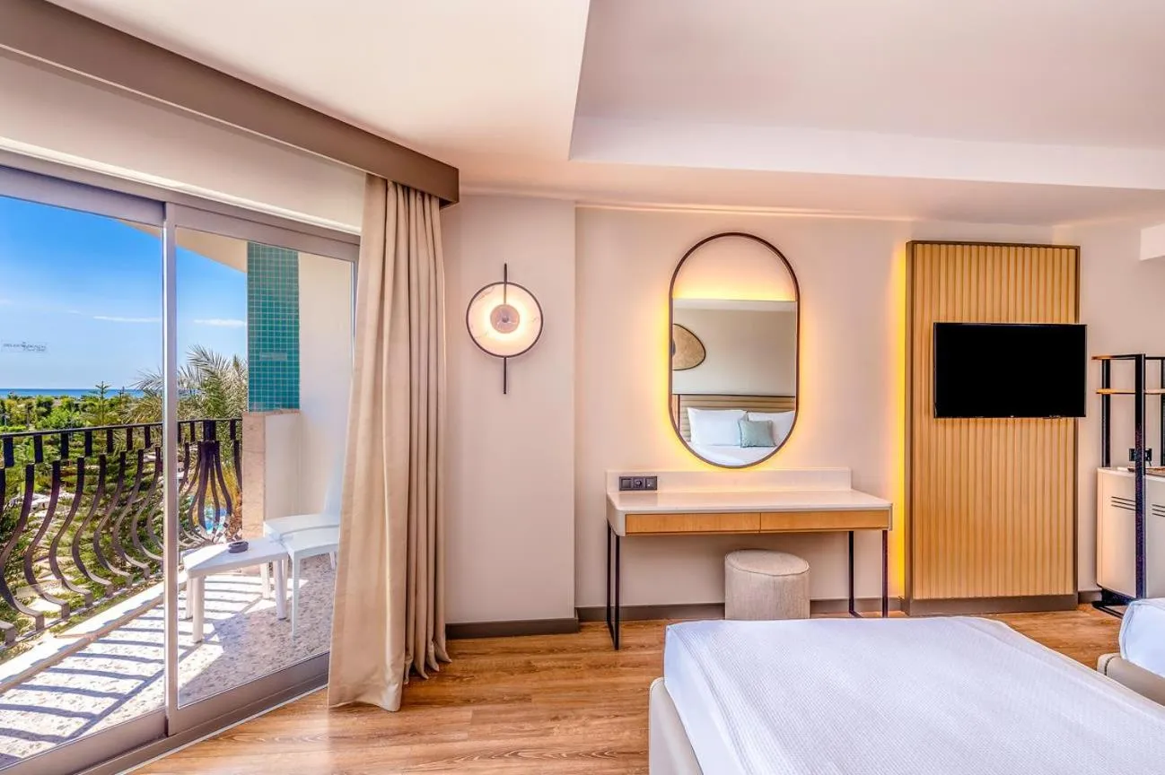 View (from property/room), Bed in Belek Beach Resort Hotel