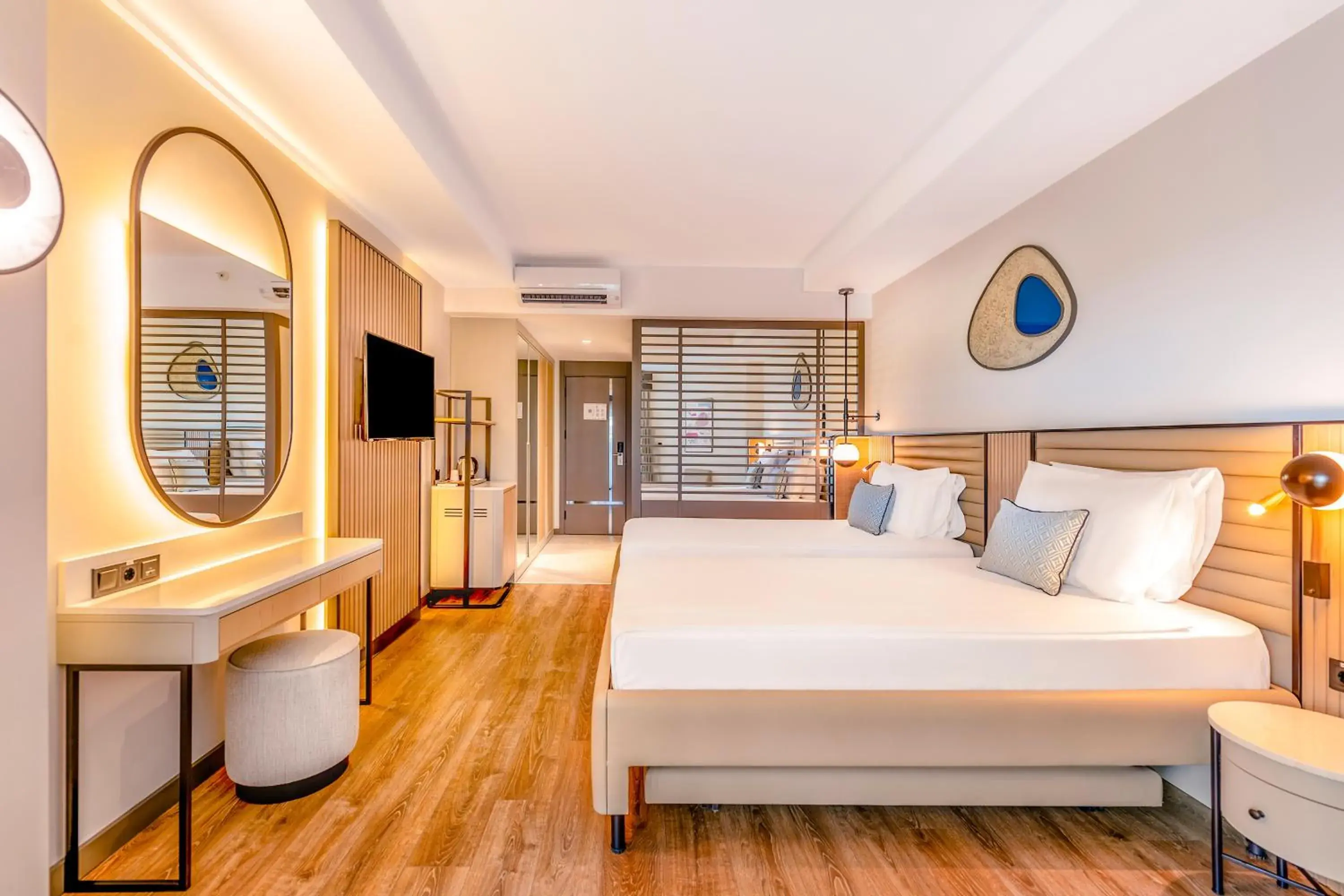 Seating area, Bed in Belek Beach Resort Hotel Seating area, Bed in Belek Beach Resort Hotel