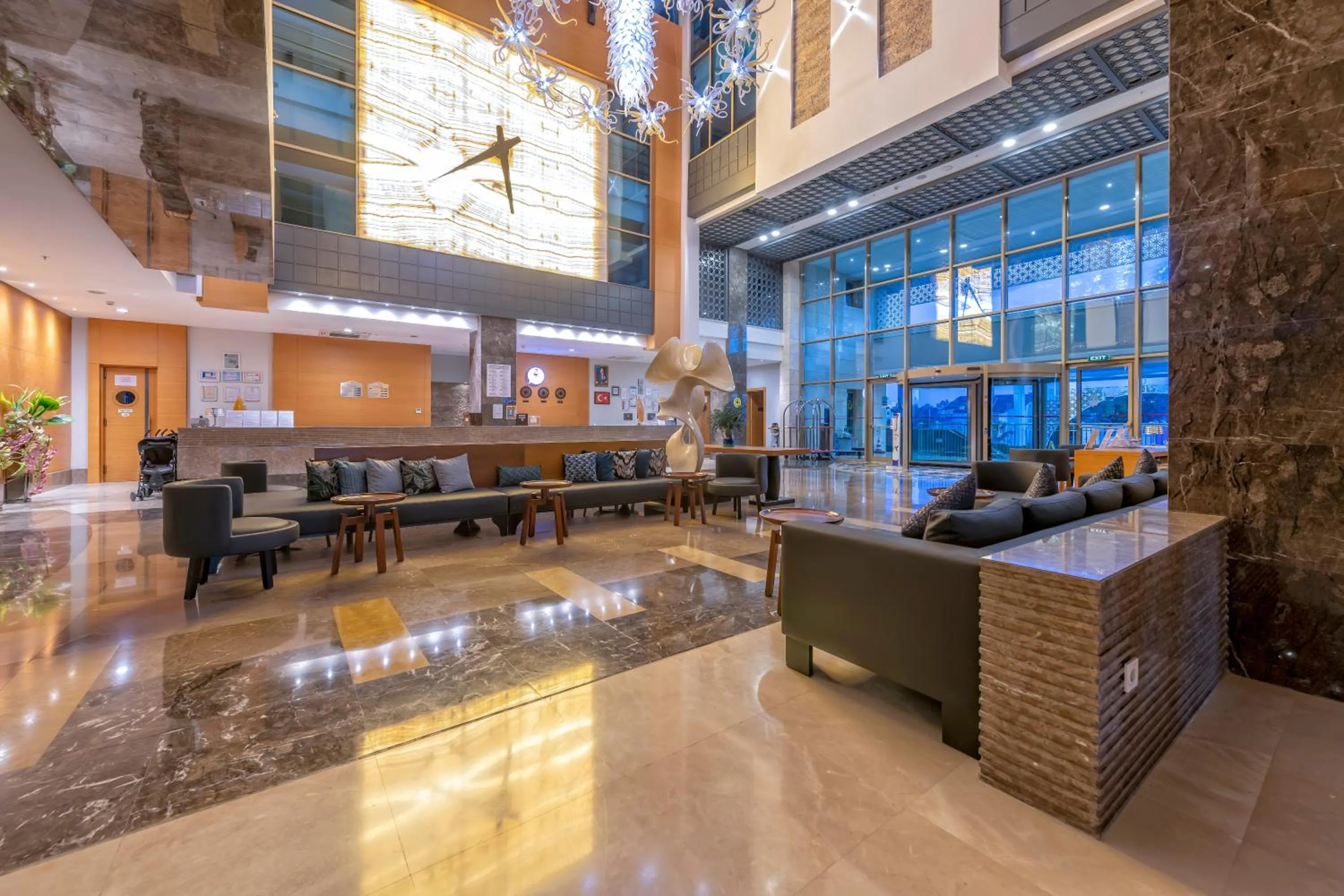 Lobby or reception in Belek Beach Resort Hotel