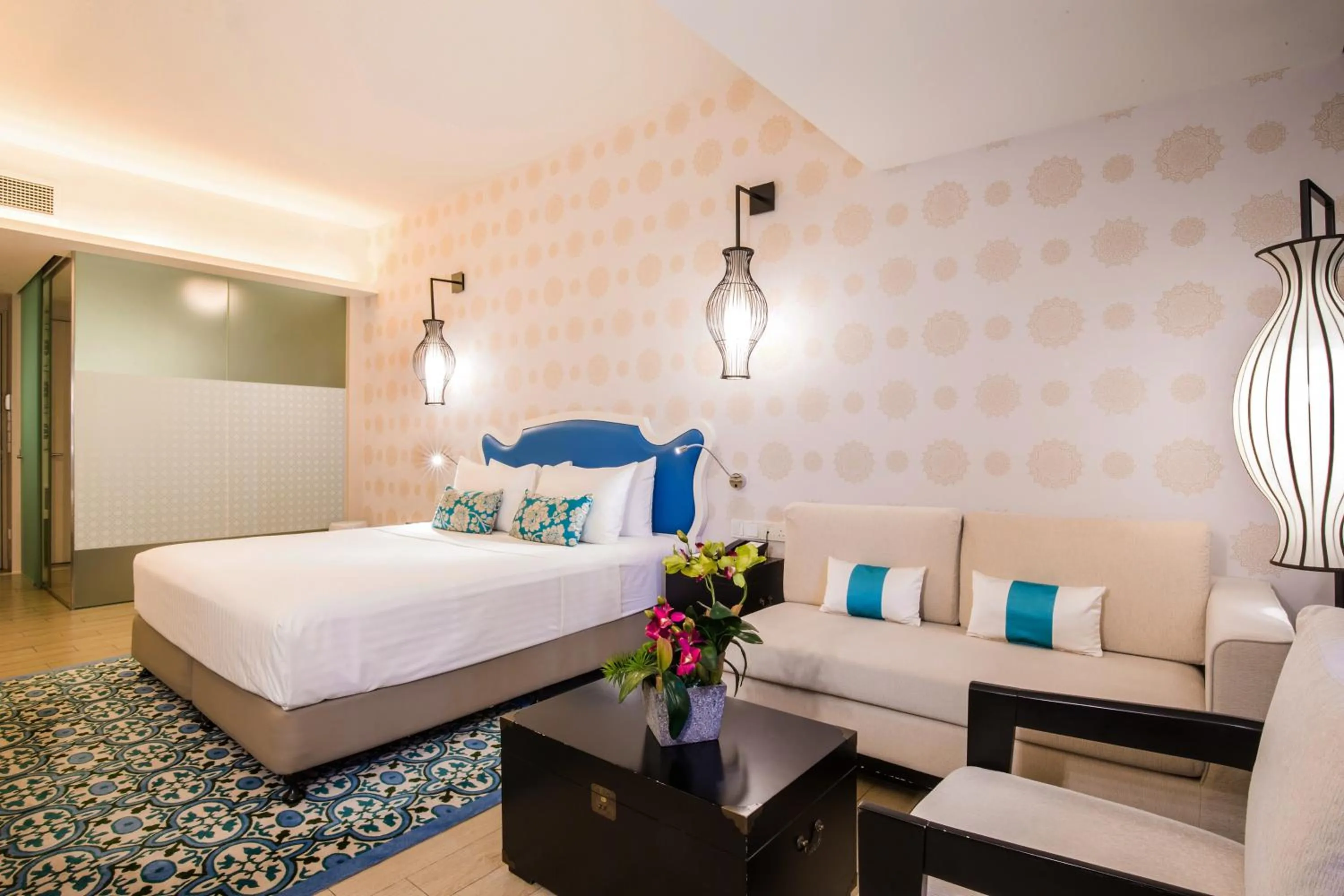 Bedroom, Bed in Village Hotel Katong by Far East Hospitality