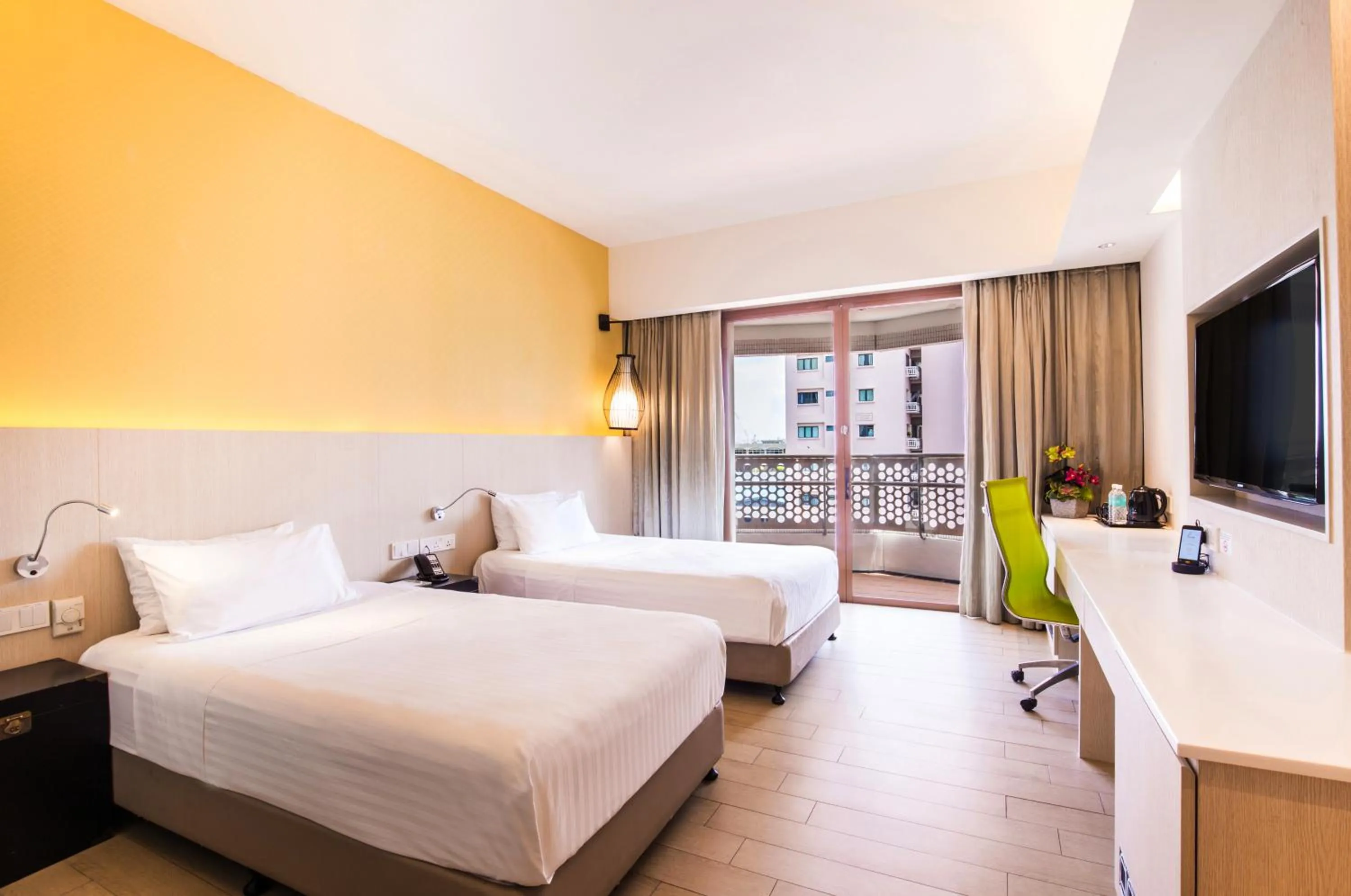 Bedroom, Bed in Village Hotel Katong by Far East Hospitality