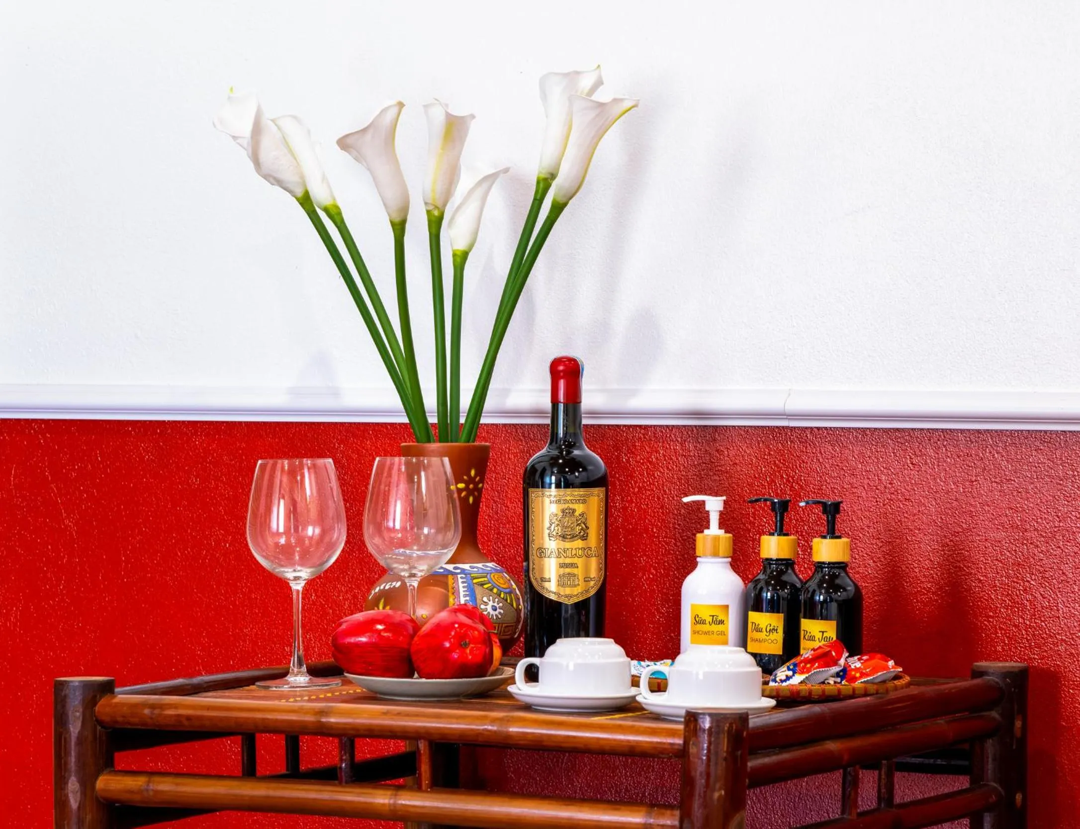 Drinks in Trang An Spring Garden Homestay