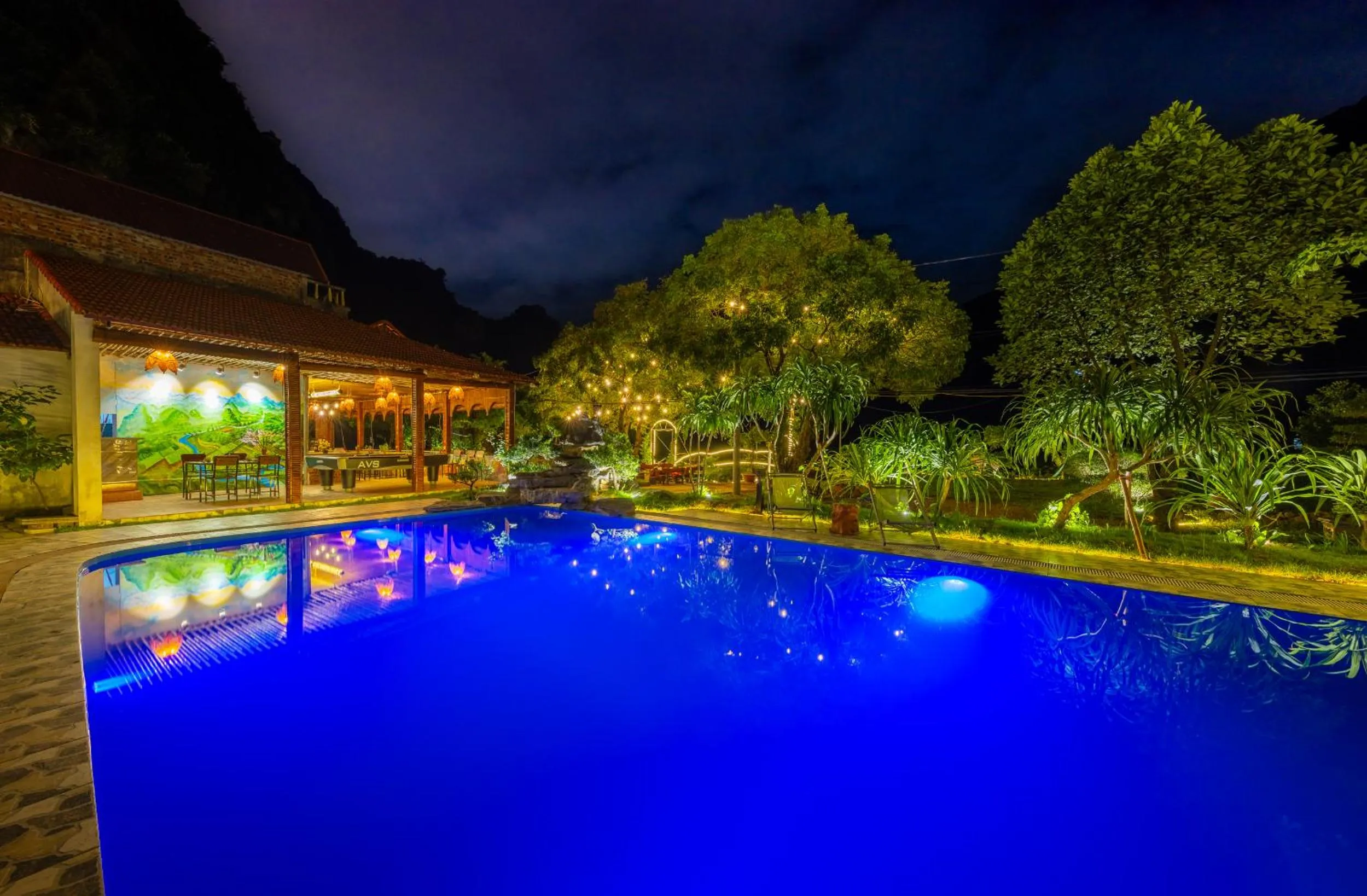 Night in Trang An Spring Garden Homestay