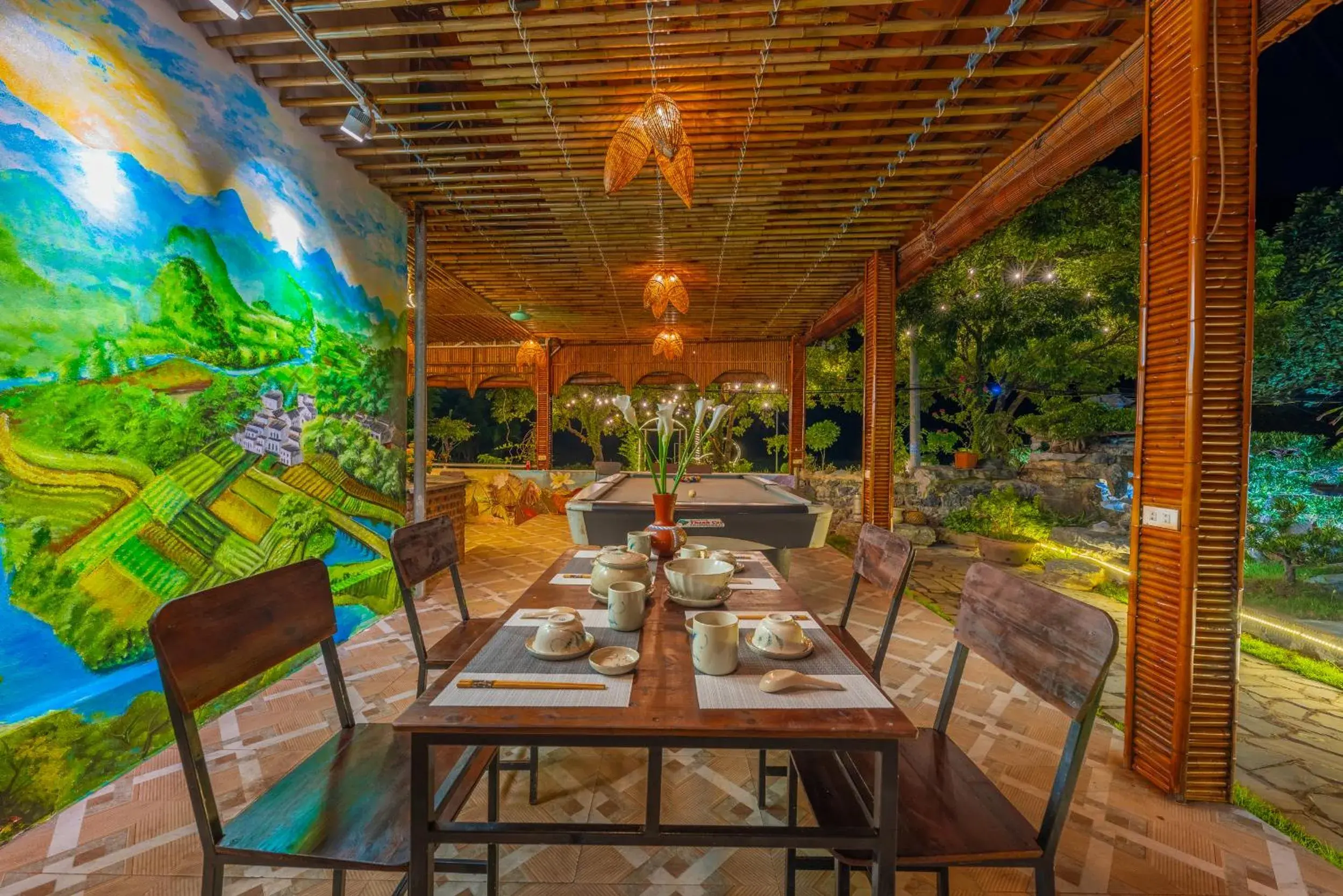 Restaurant/places to eat in Trang An Spring Garden Homestay Restaurant/places to eat in Trang An Spring Garden Homestay