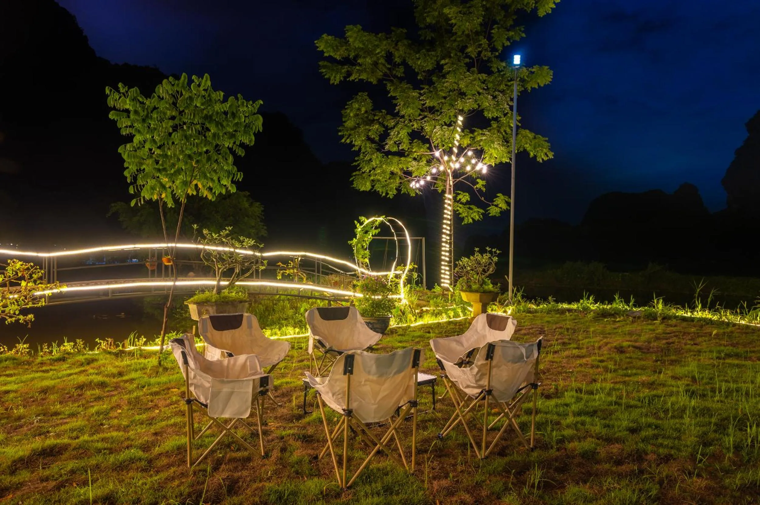 Night in Trang An Spring Garden Homestay