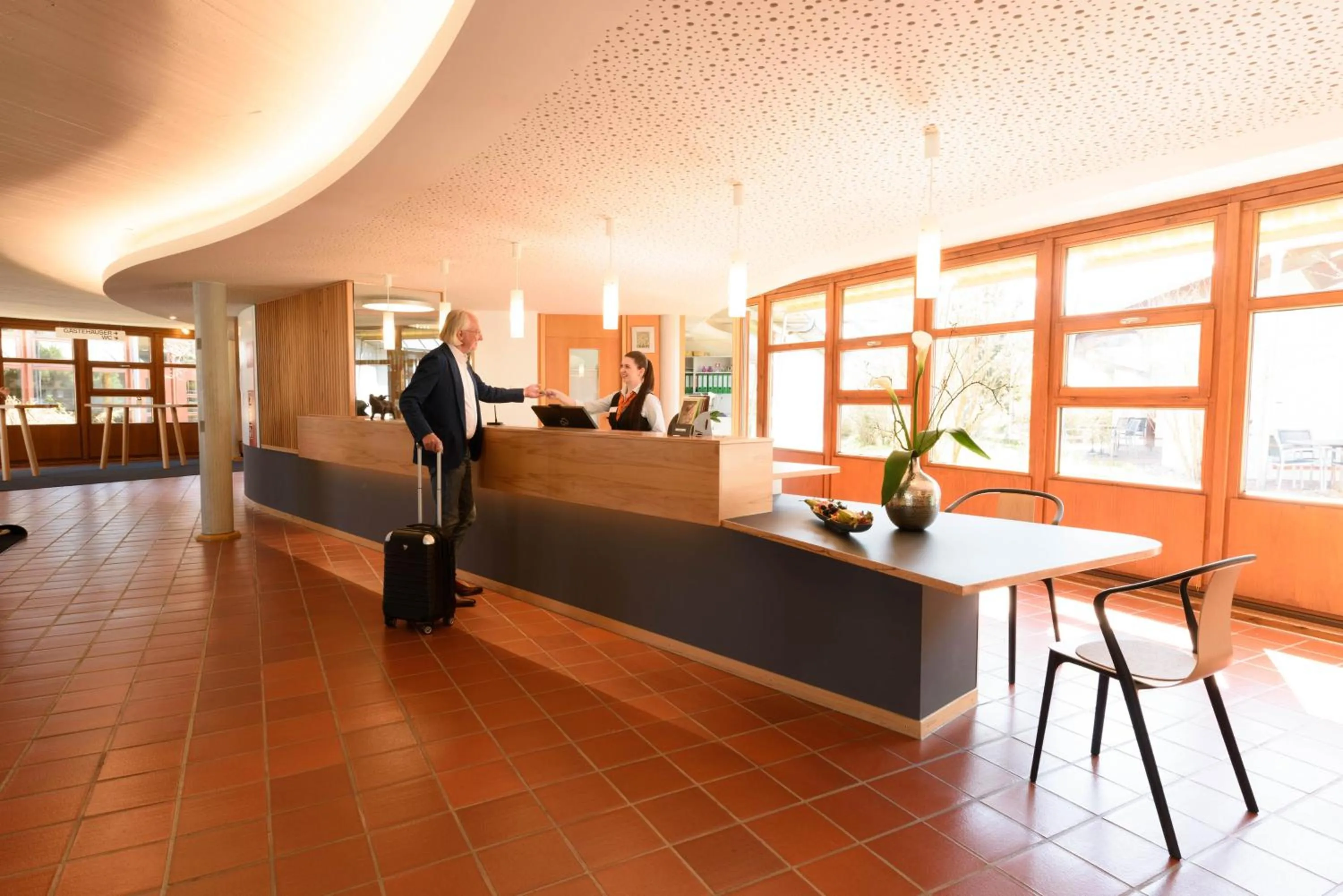 Lobby or reception in Hohenwart Forum