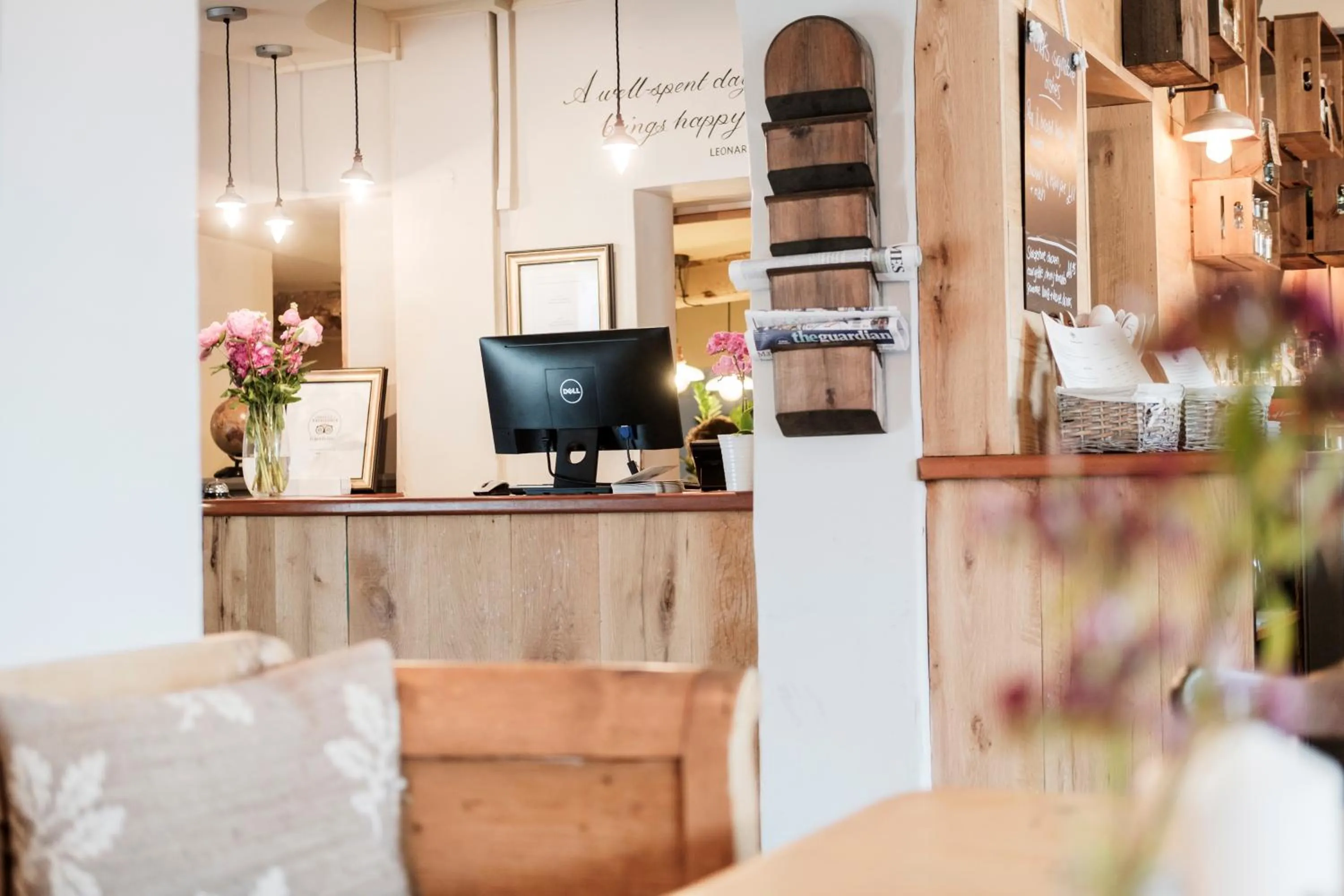 Lobby or reception in Hinds Head