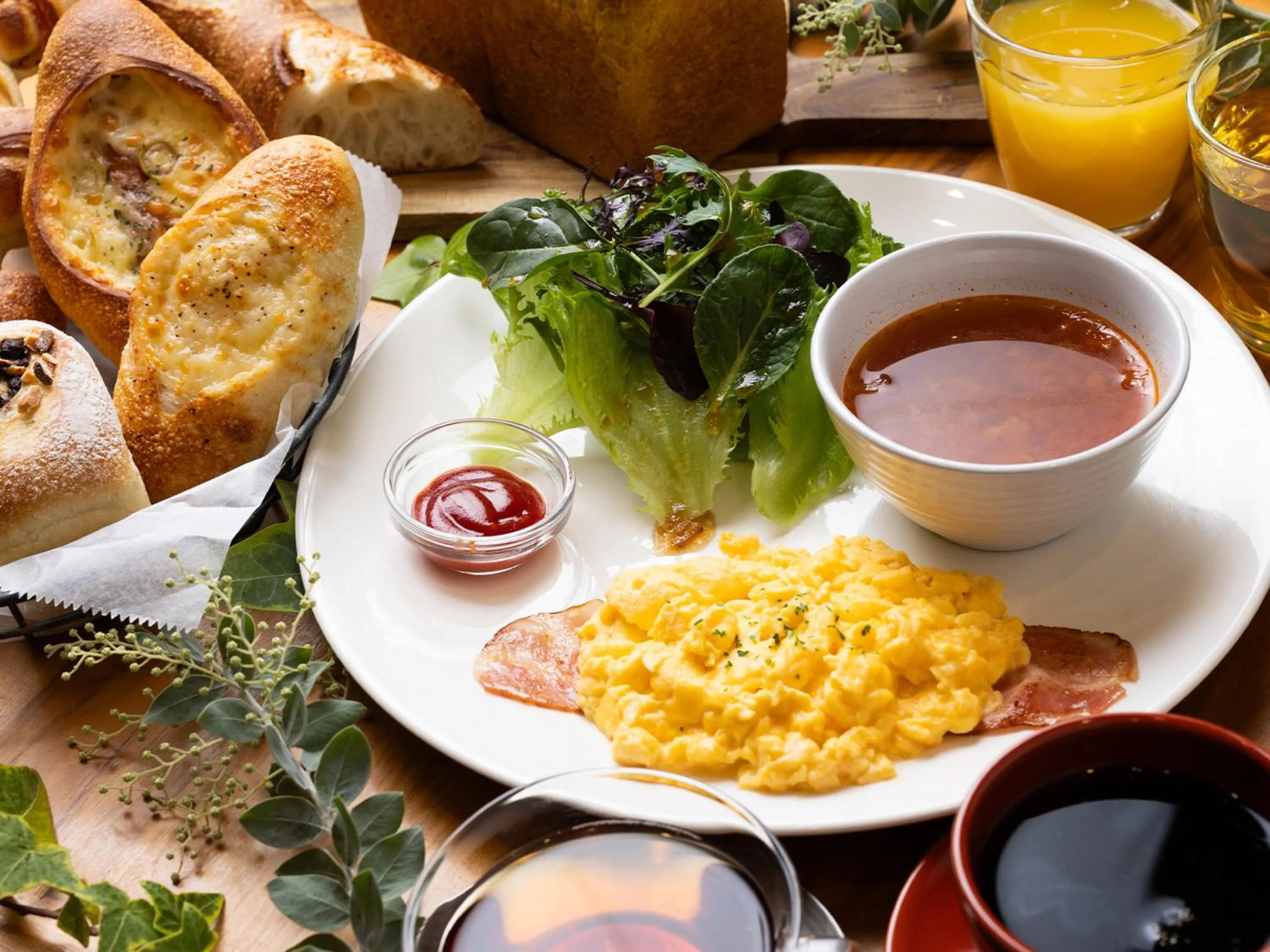 Breakfast in APA Hotel Nishiazabu