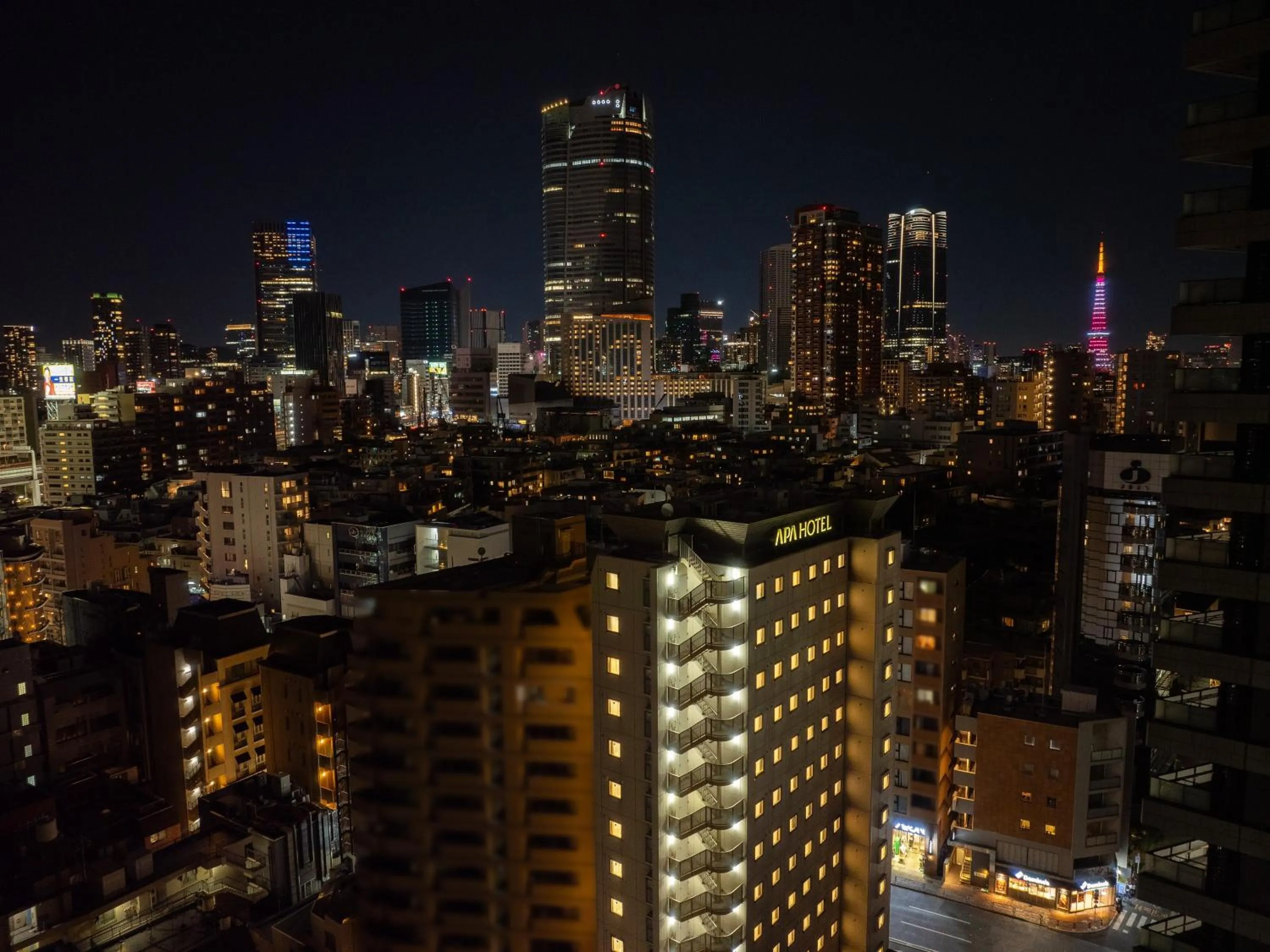 Property building in APA Hotel Nishiazabu