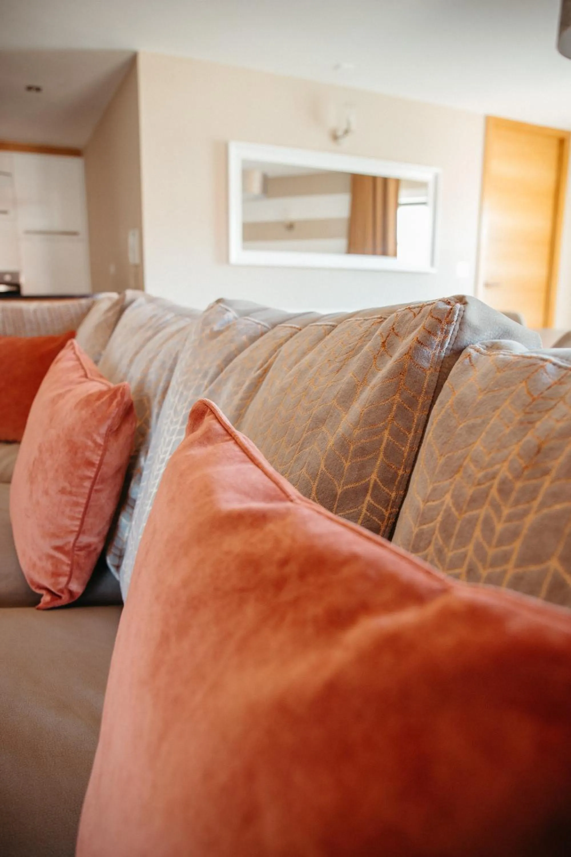 Seating area in Posh Pads - Liverpool 1 - Apart-Hotel