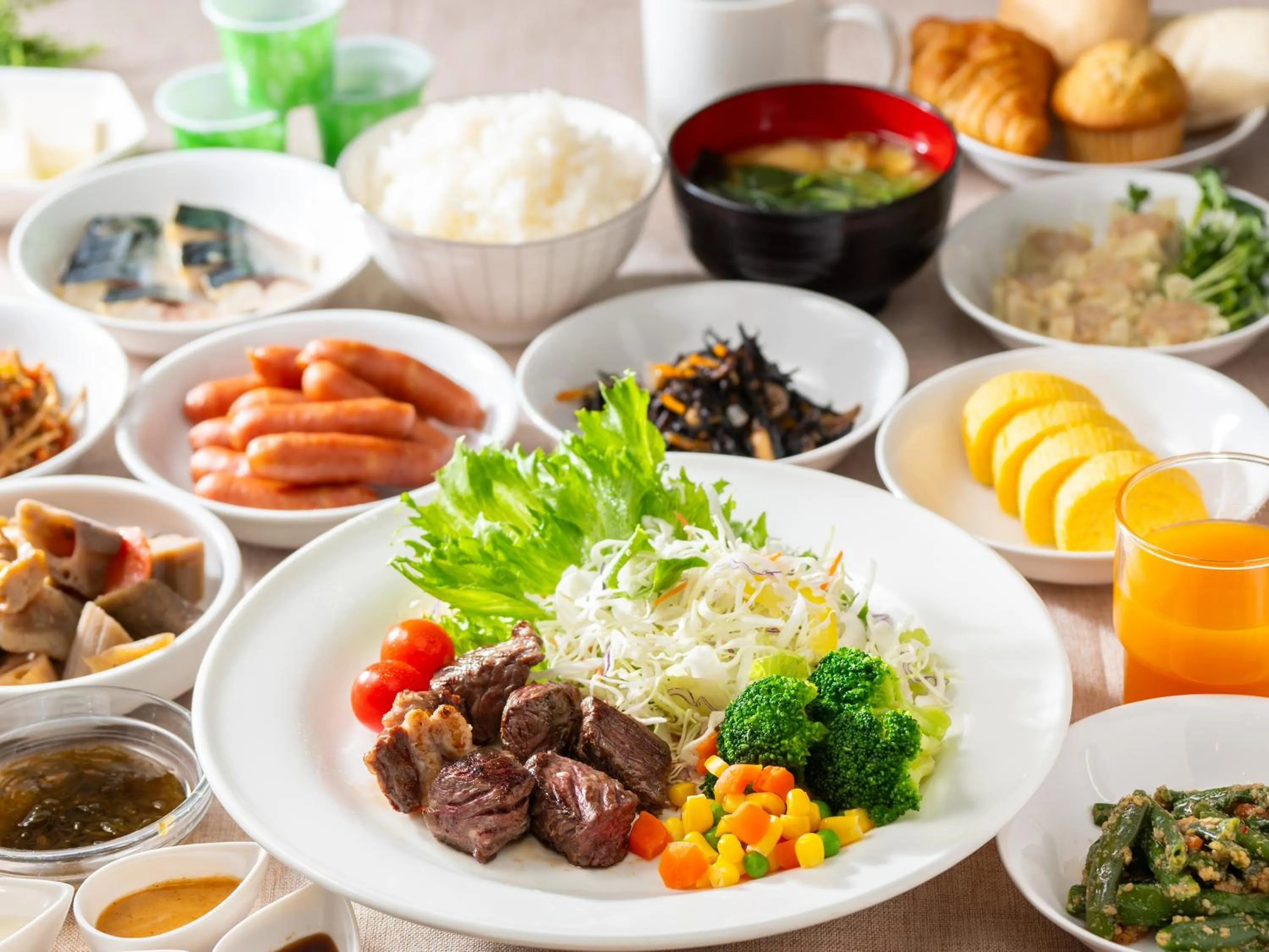 Meals in APA Hotel Ningyocho Ekikita