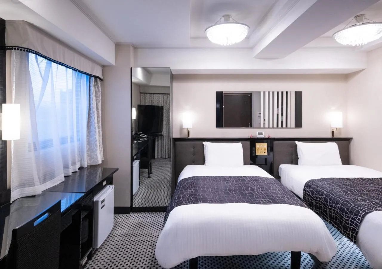 Bed in APA Hotel Ningyocho Ekikita