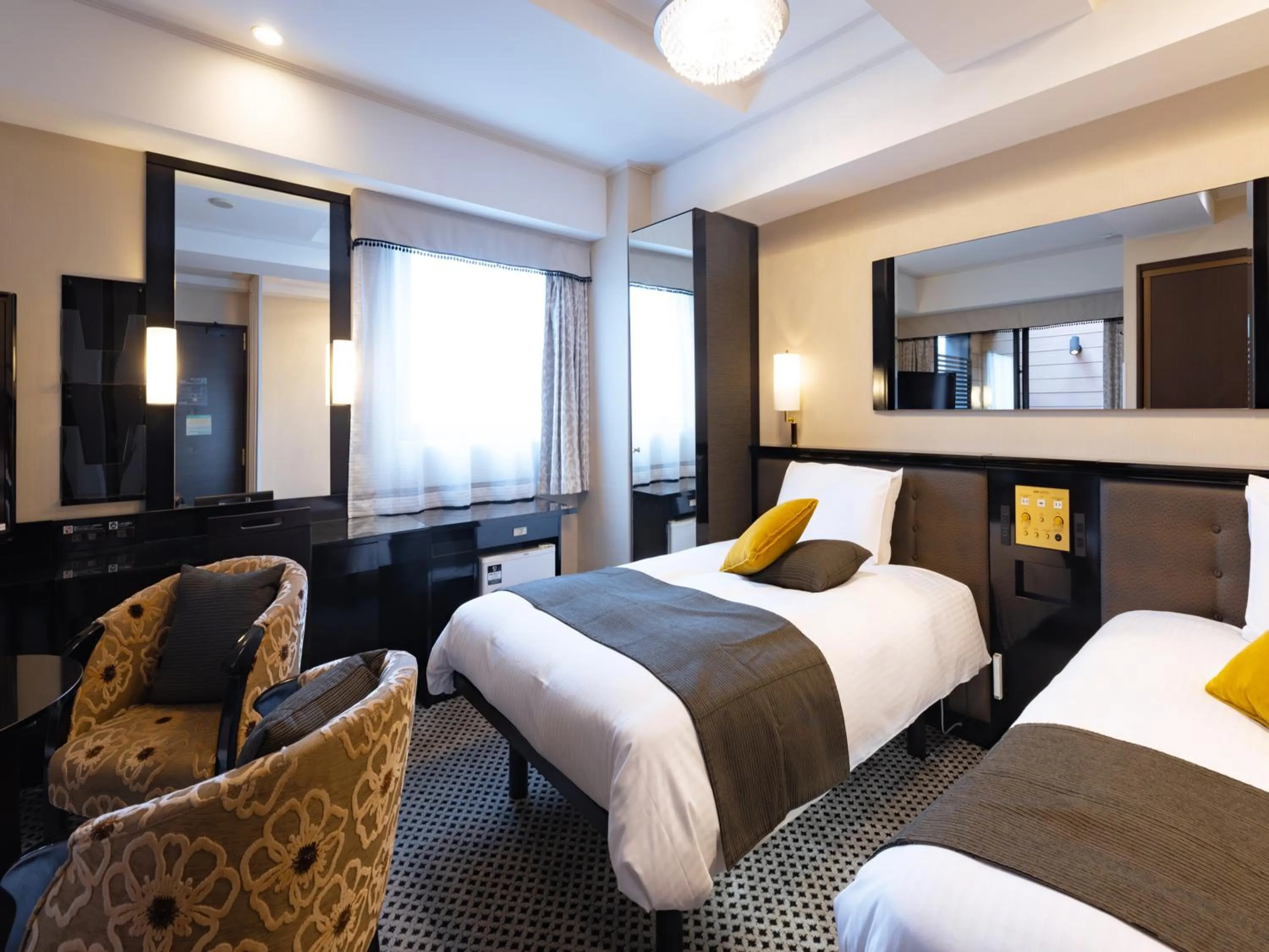 Bedroom, Bed in APA Hotel Ningyocho Ekikita