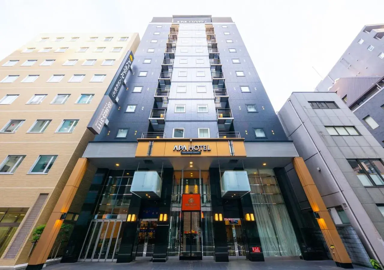 Property building in APA Hotel Ningyocho Ekikita Property building in APA Hotel Ningyocho Ekikita