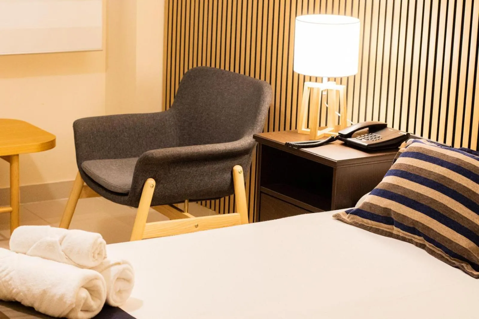 Bed in Hotel Escuela San Cristobal