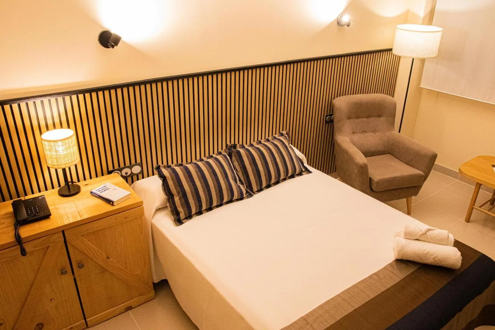 Bed in Hotel Escuela San Cristobal