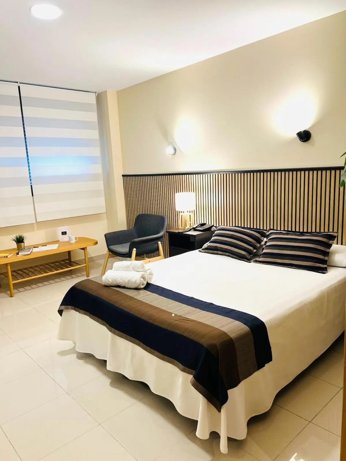 Bed in Hotel Escuela San Cristobal