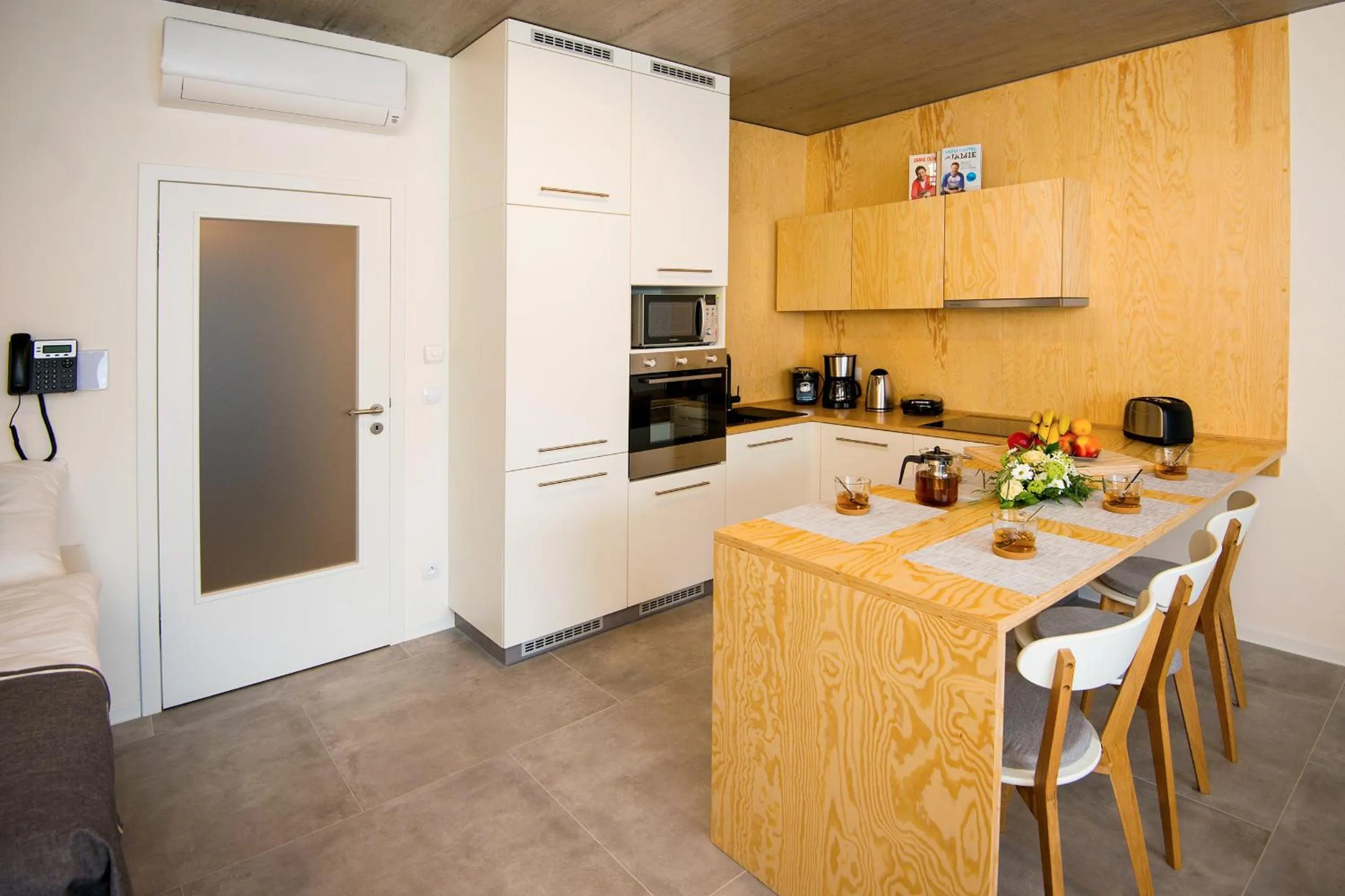 Kitchen or kitchenette in Residence Trafick