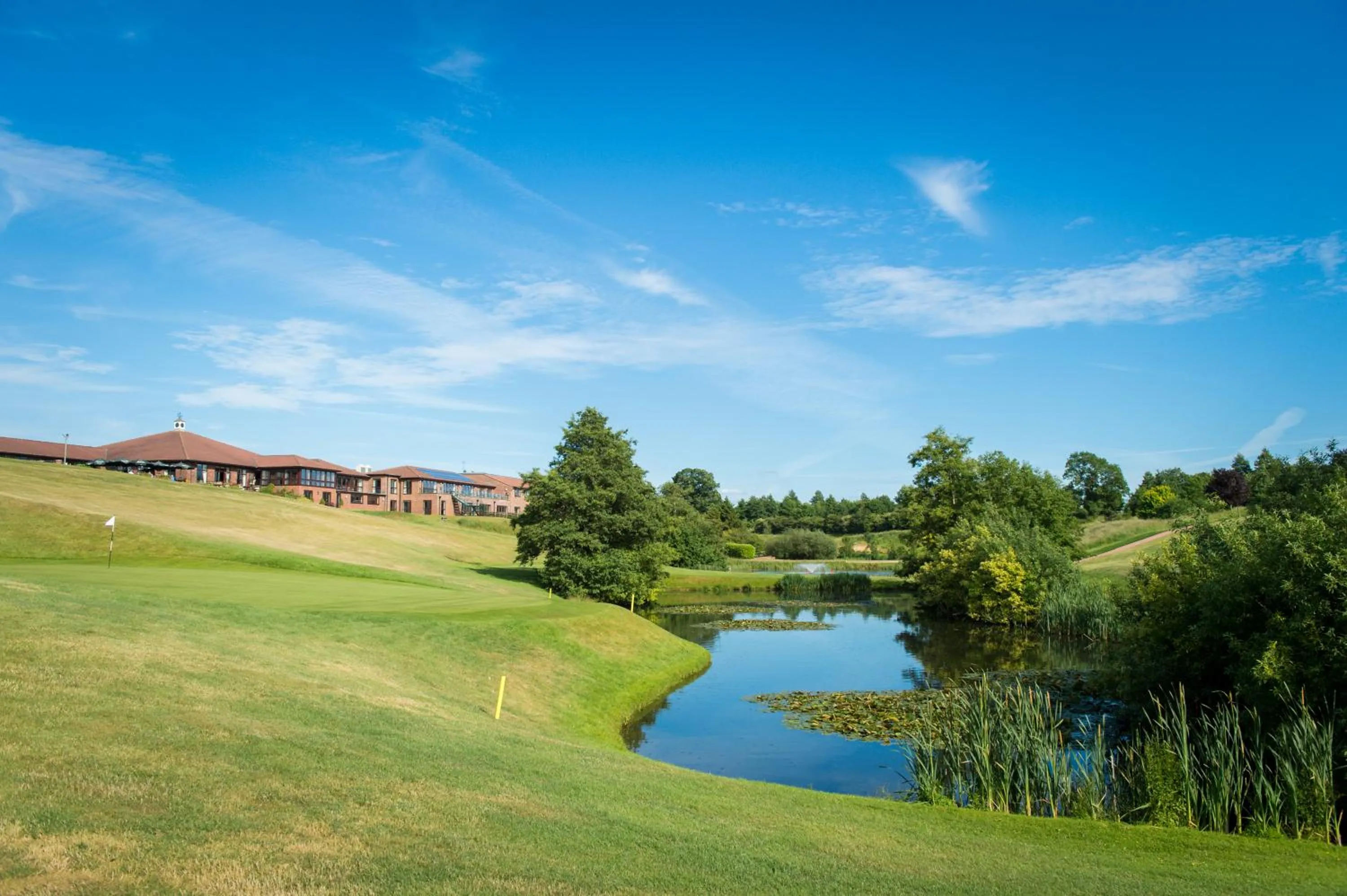 Natural landscape in Greetham Valley