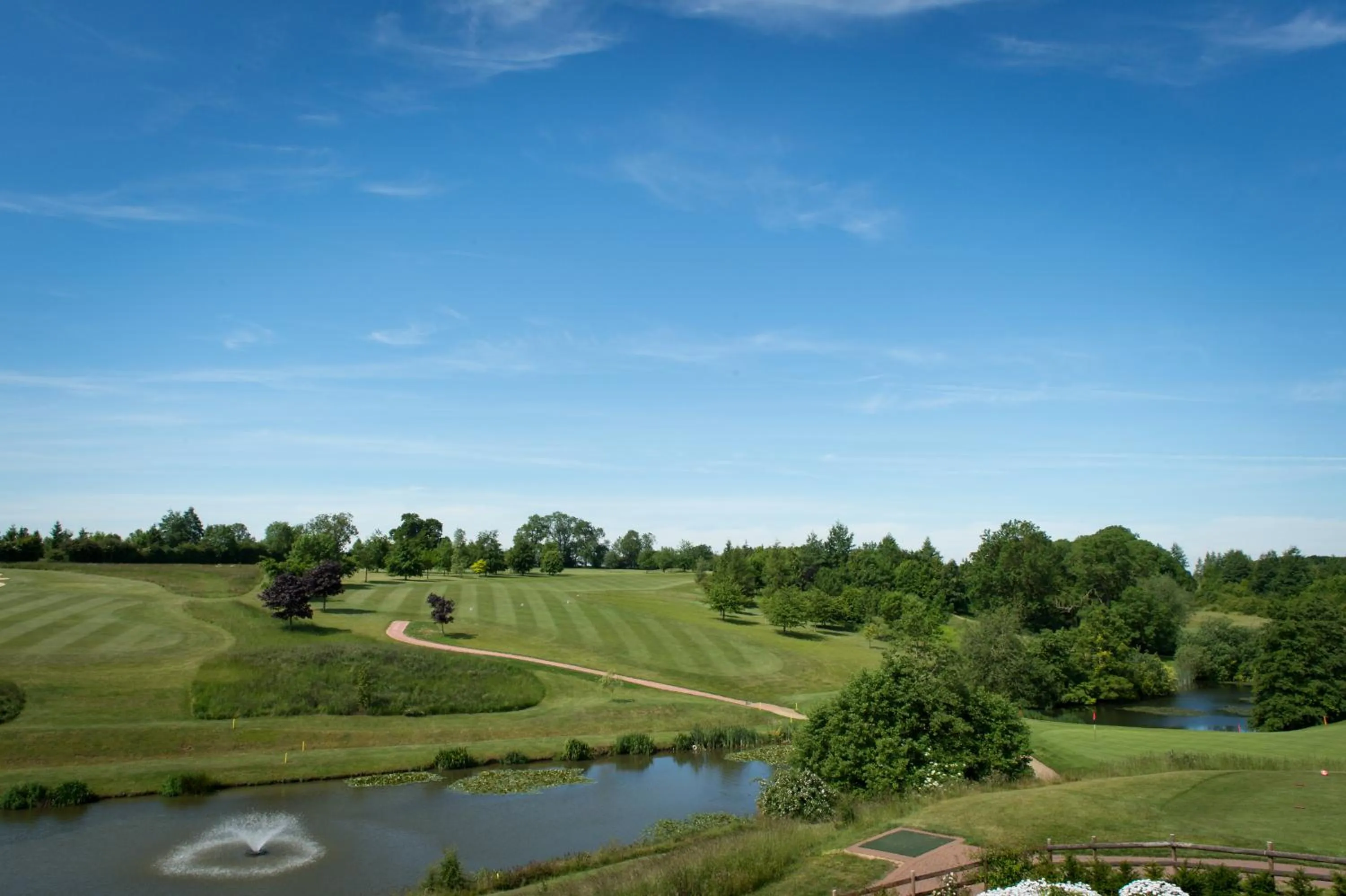 Natural landscape in Greetham Valley