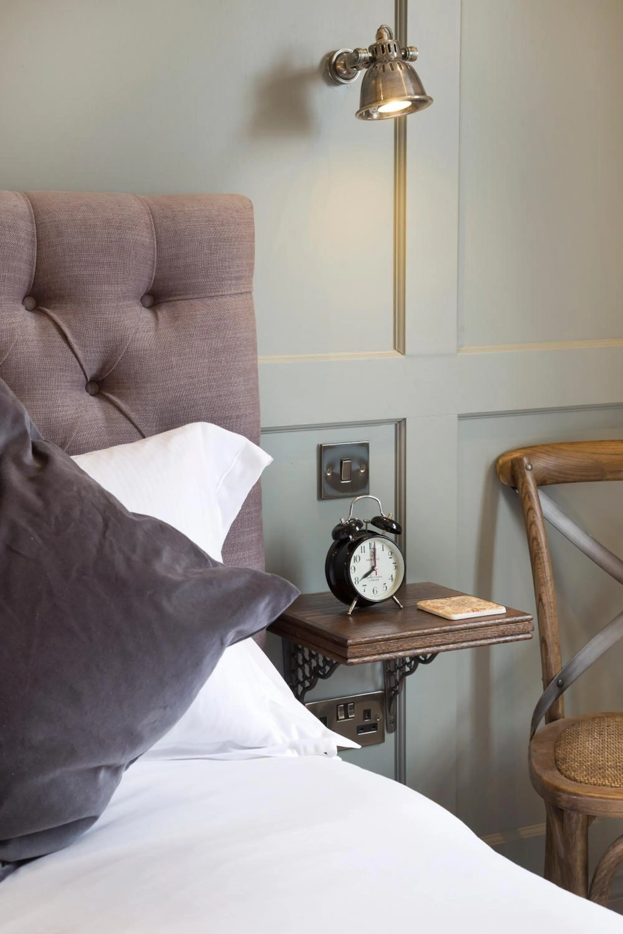 Bedroom, Bed in The George Townhouse