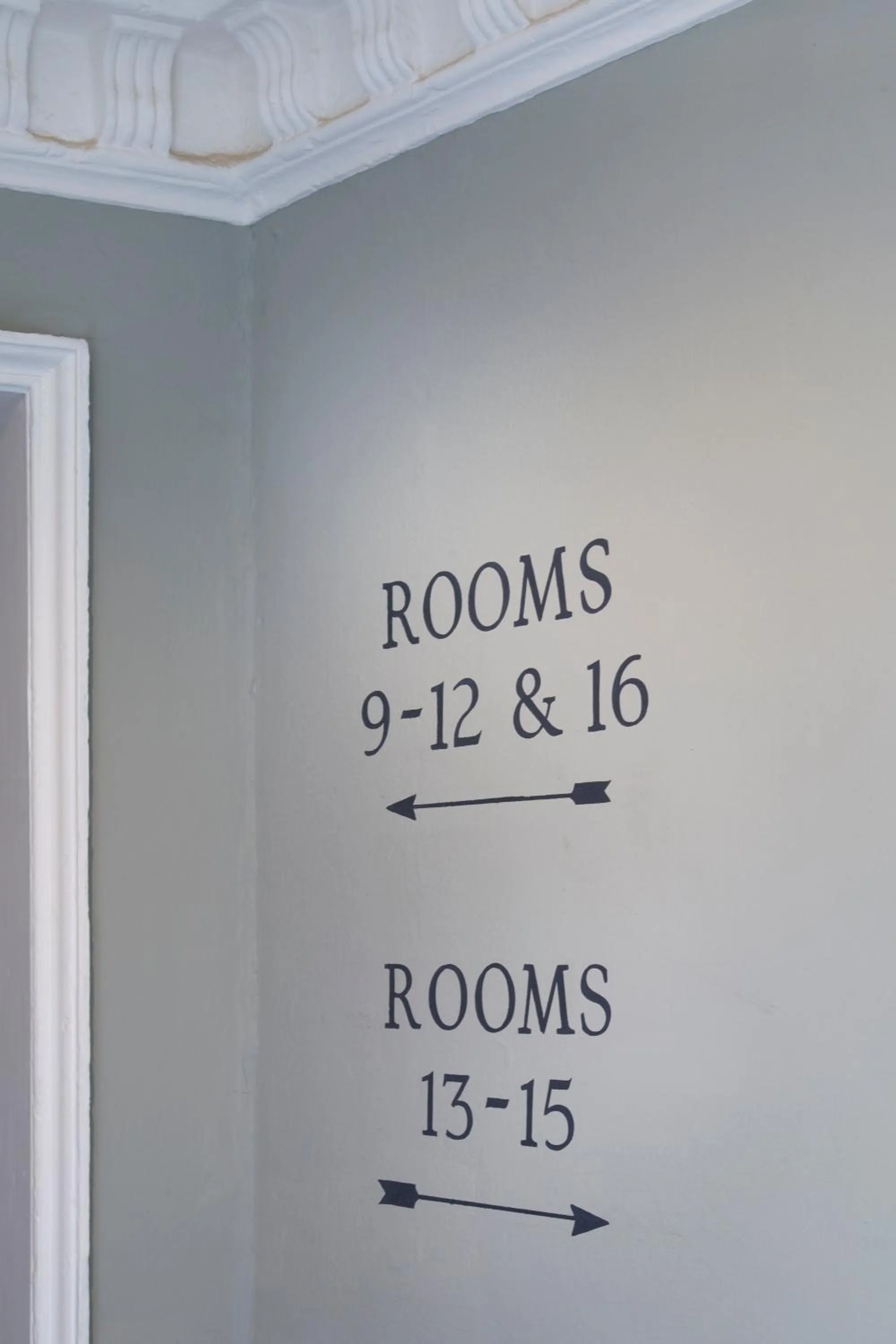 Decorative detail in The George Townhouse