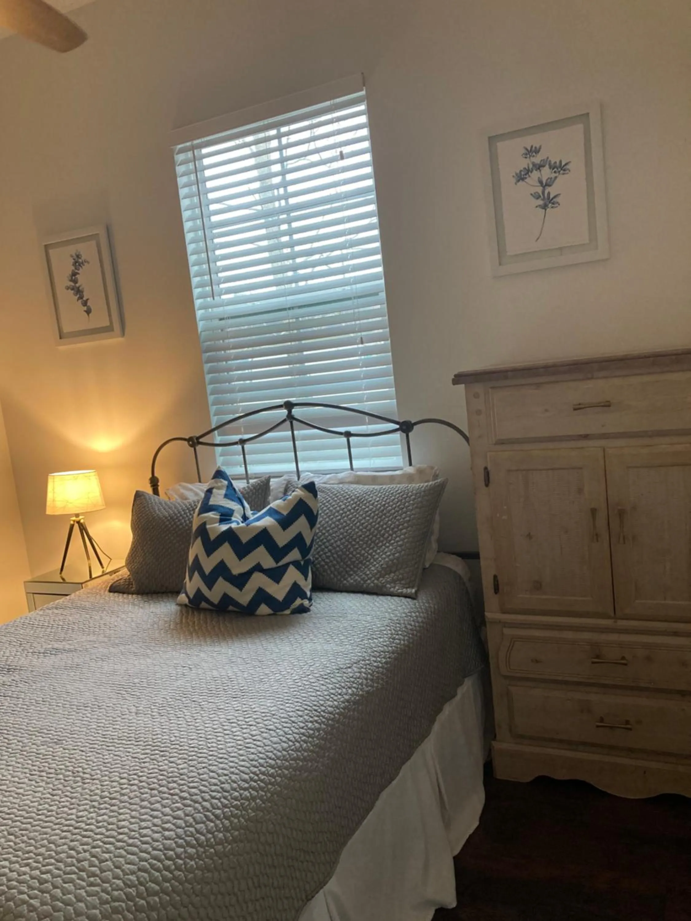 Bed in New Orleans Home Sweet Home