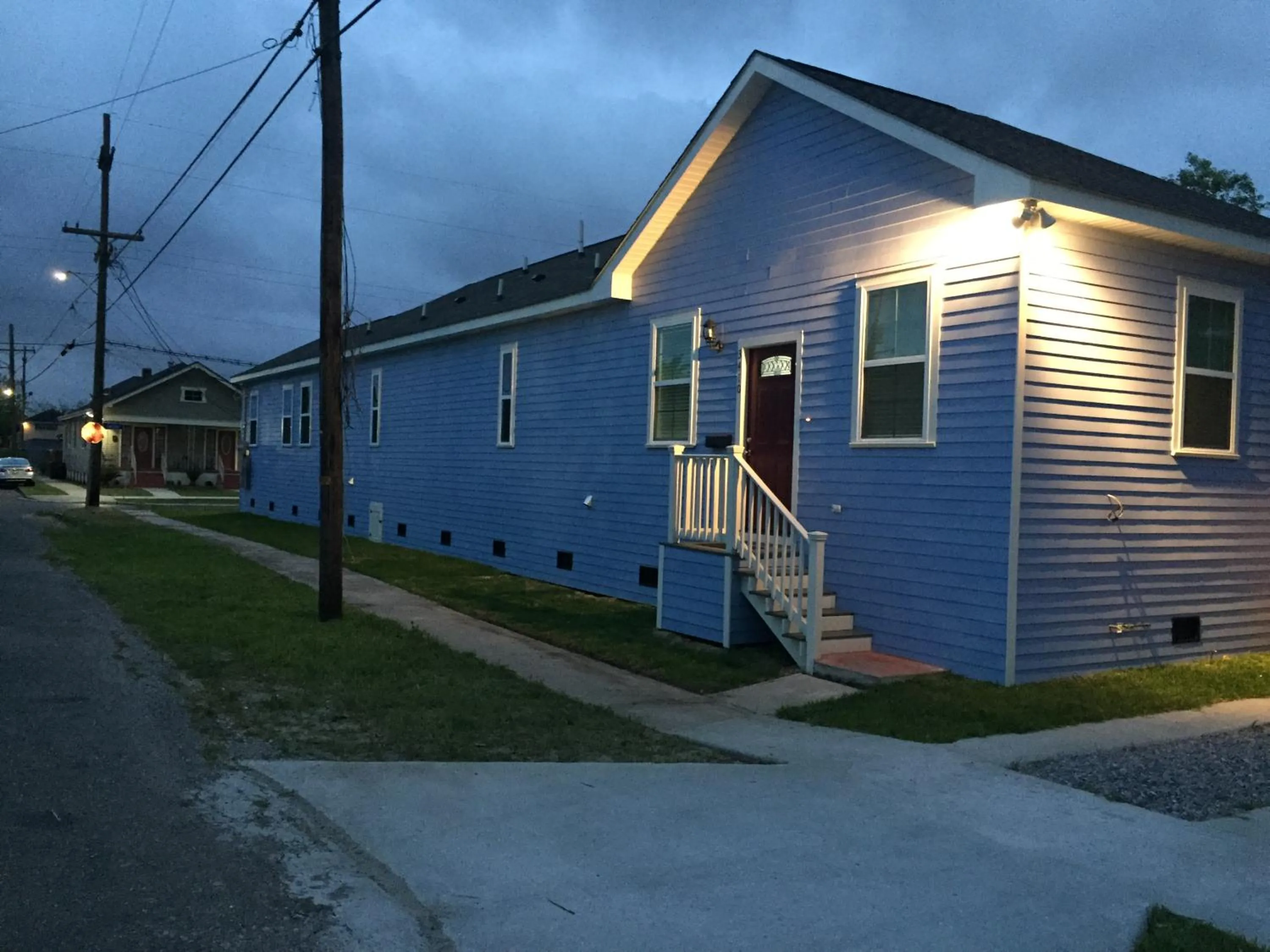 Property building in New Orleans Home Sweet Home