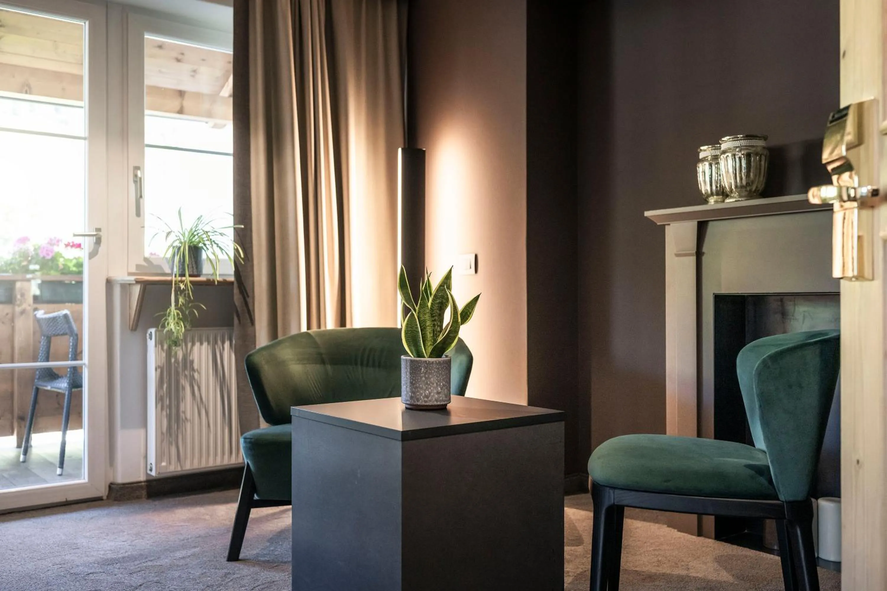 Seating area in Alpstay - Hotel Acadia - Adults Mountain Home