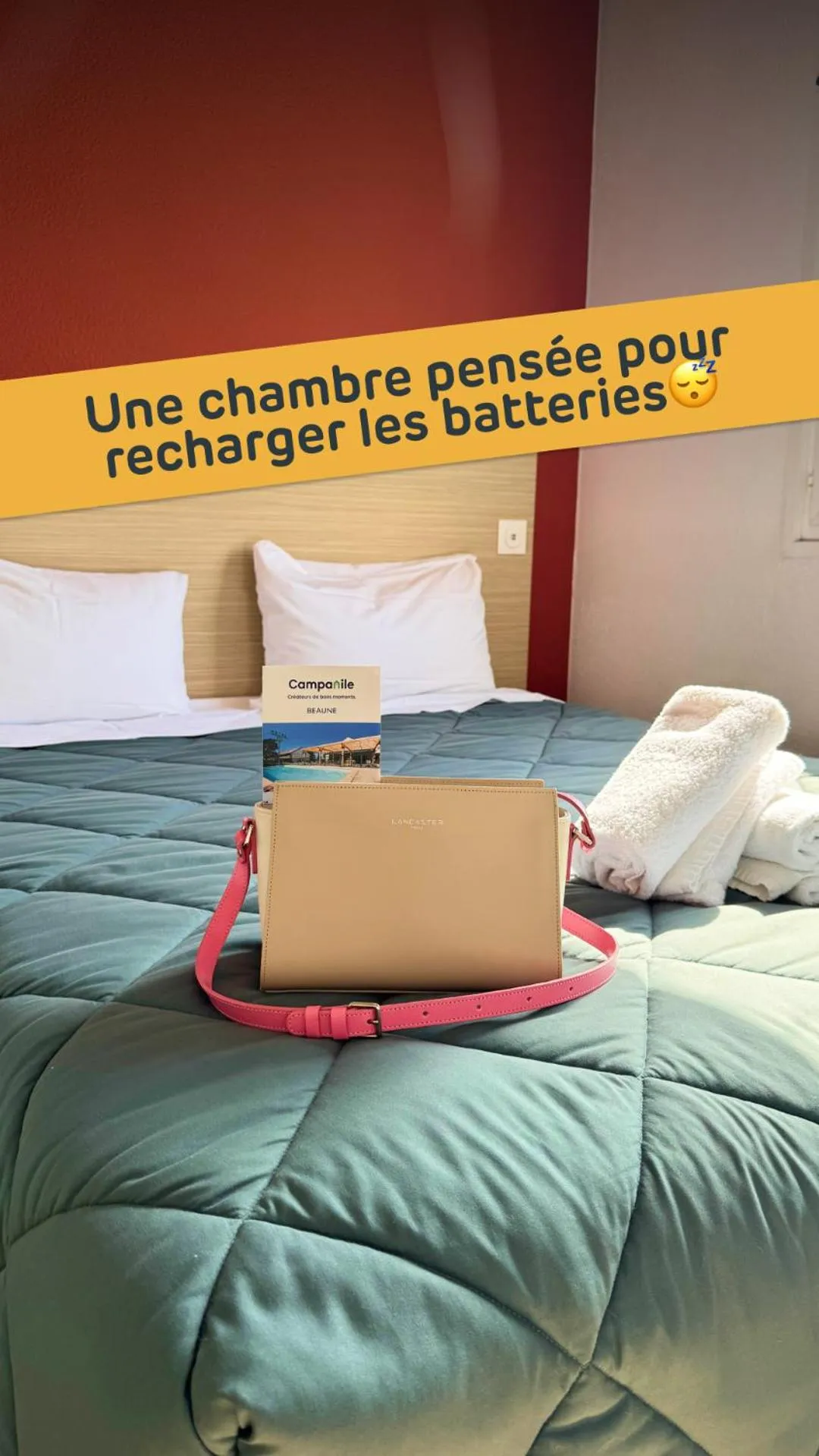 Bed in Premiere Classe Beaune