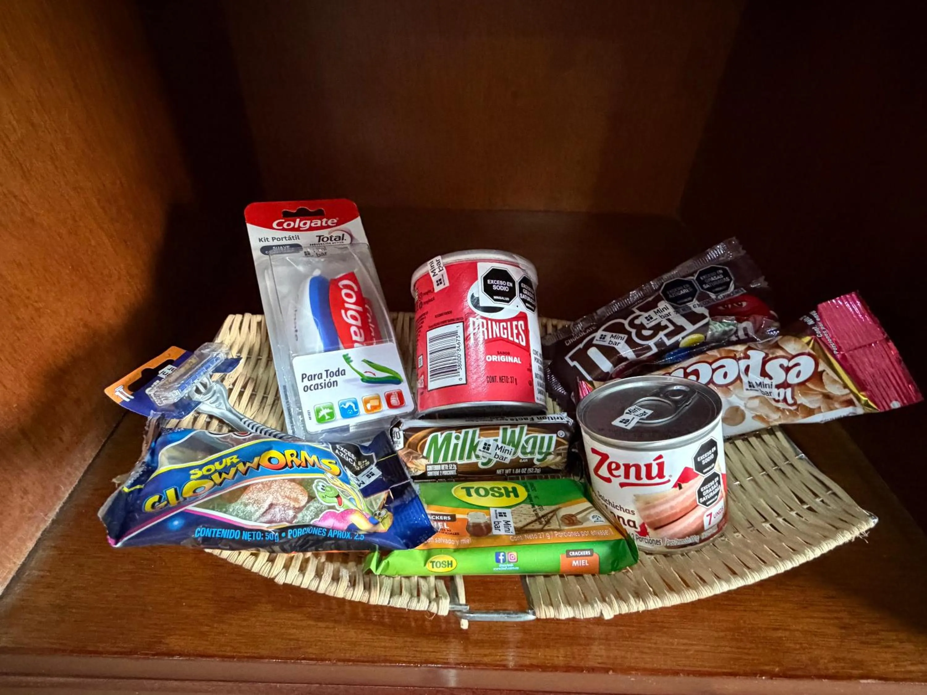 minibar in Blu Inn Hotel