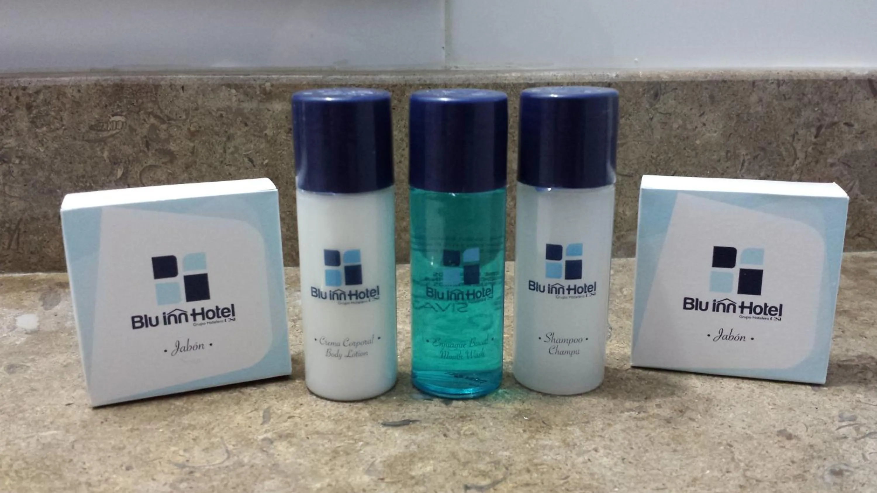 Decorative detail in Blu Inn Hotel