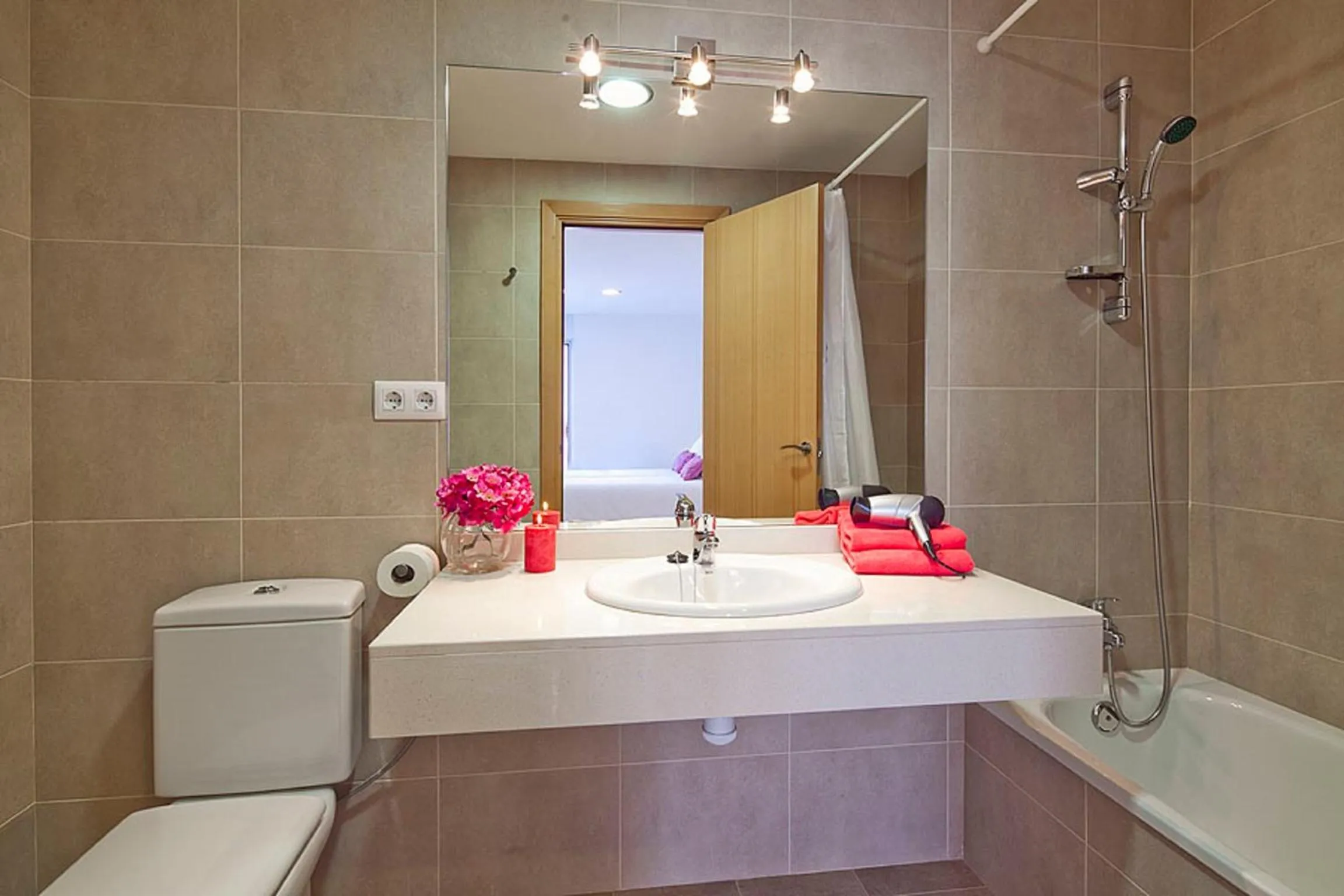 Bathroom in Charmsuites Paralel