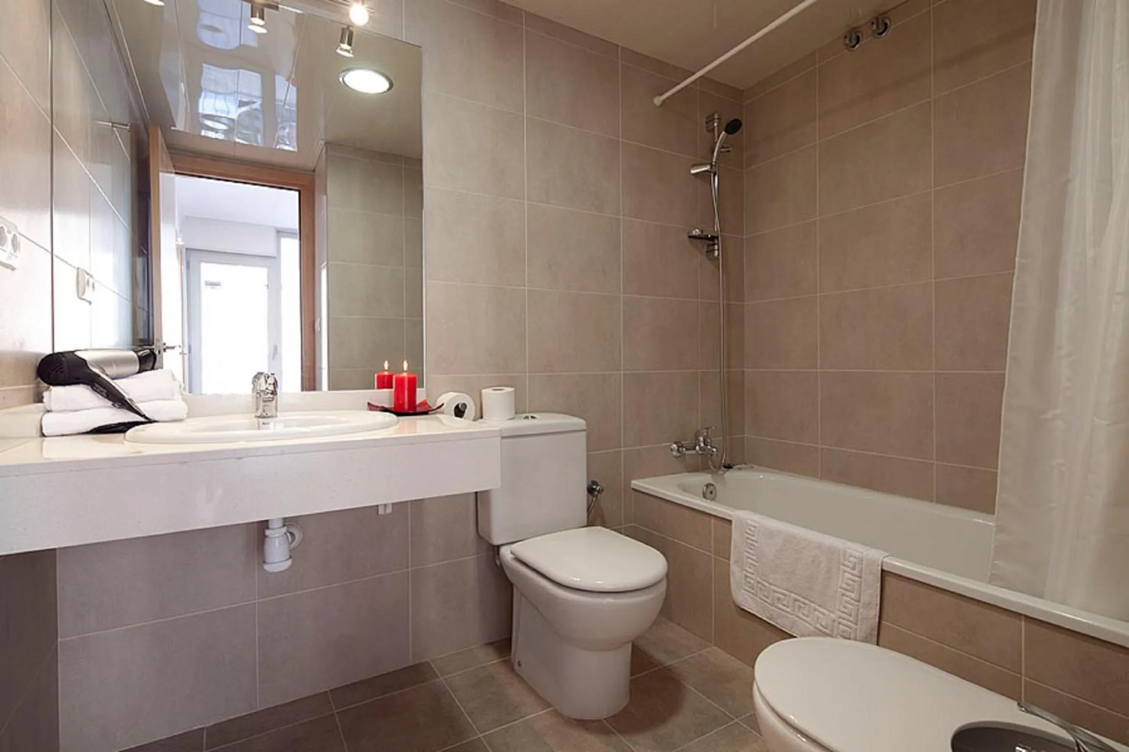 Bathroom in Charmsuites Paralel