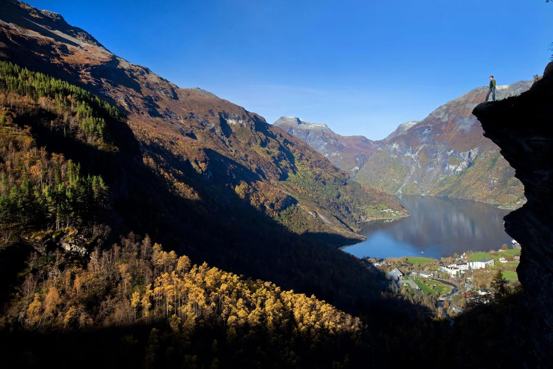 Nearby landmark in Geirangerfjorden Feriesenter