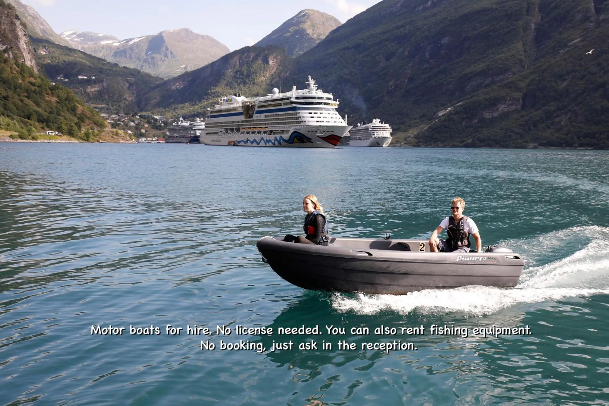 Activities in Geirangerfjorden Feriesenter