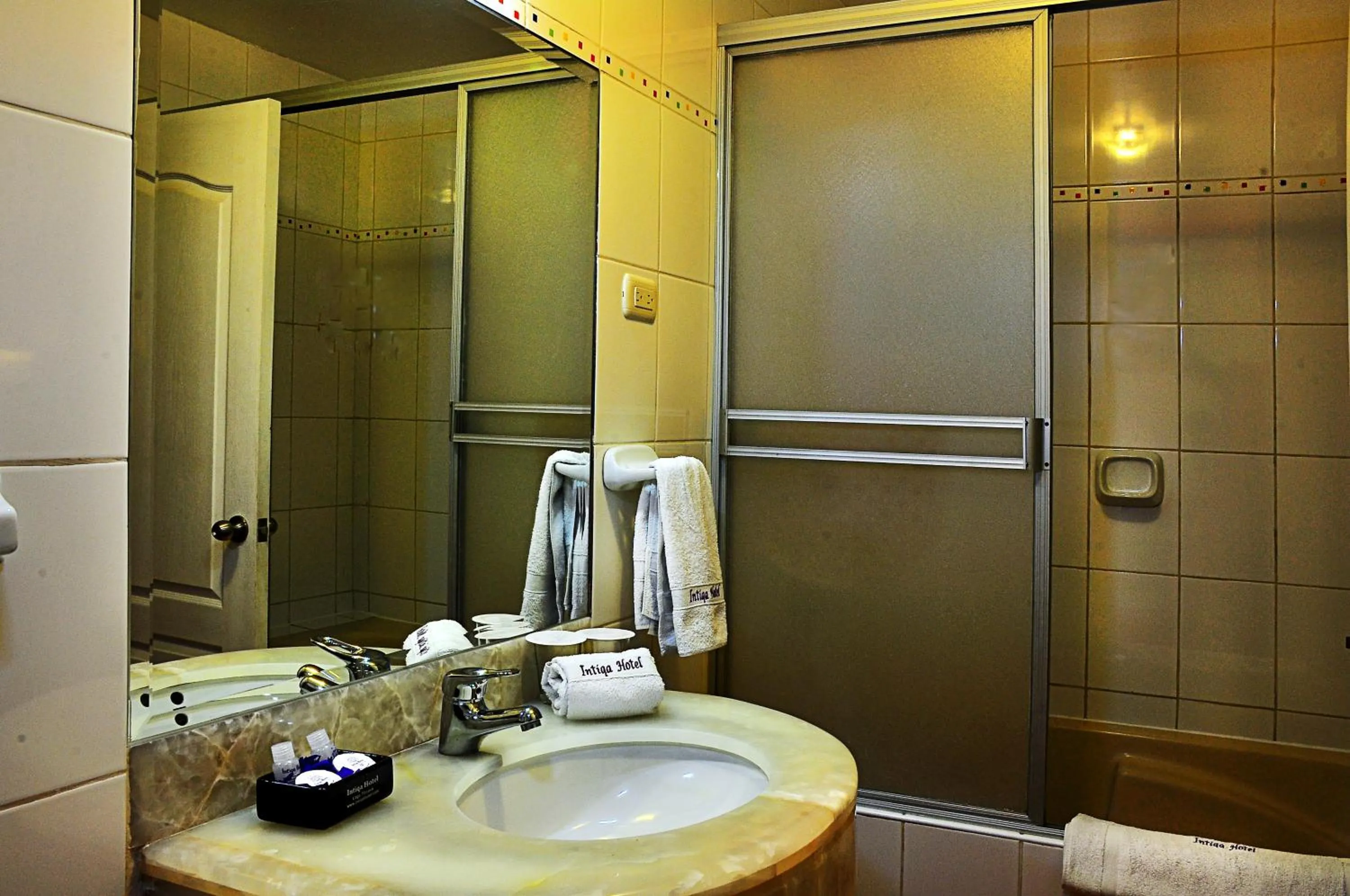 Bathroom in Intiqa Hotel