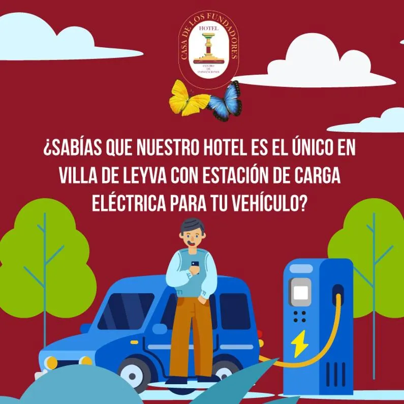 Parking in Hotel Casa de los Fundadores