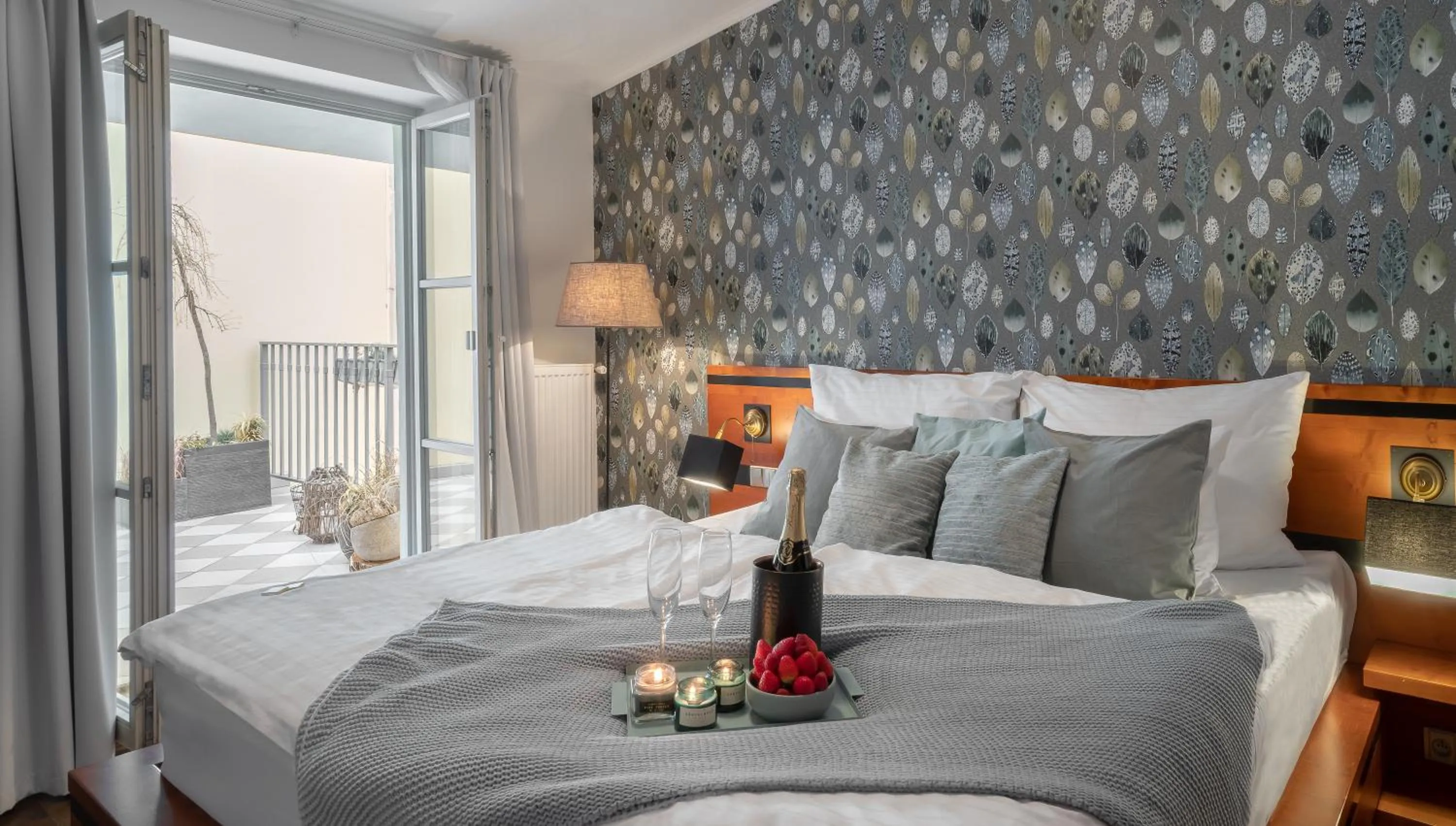 Bed in 4 Elements Apartments