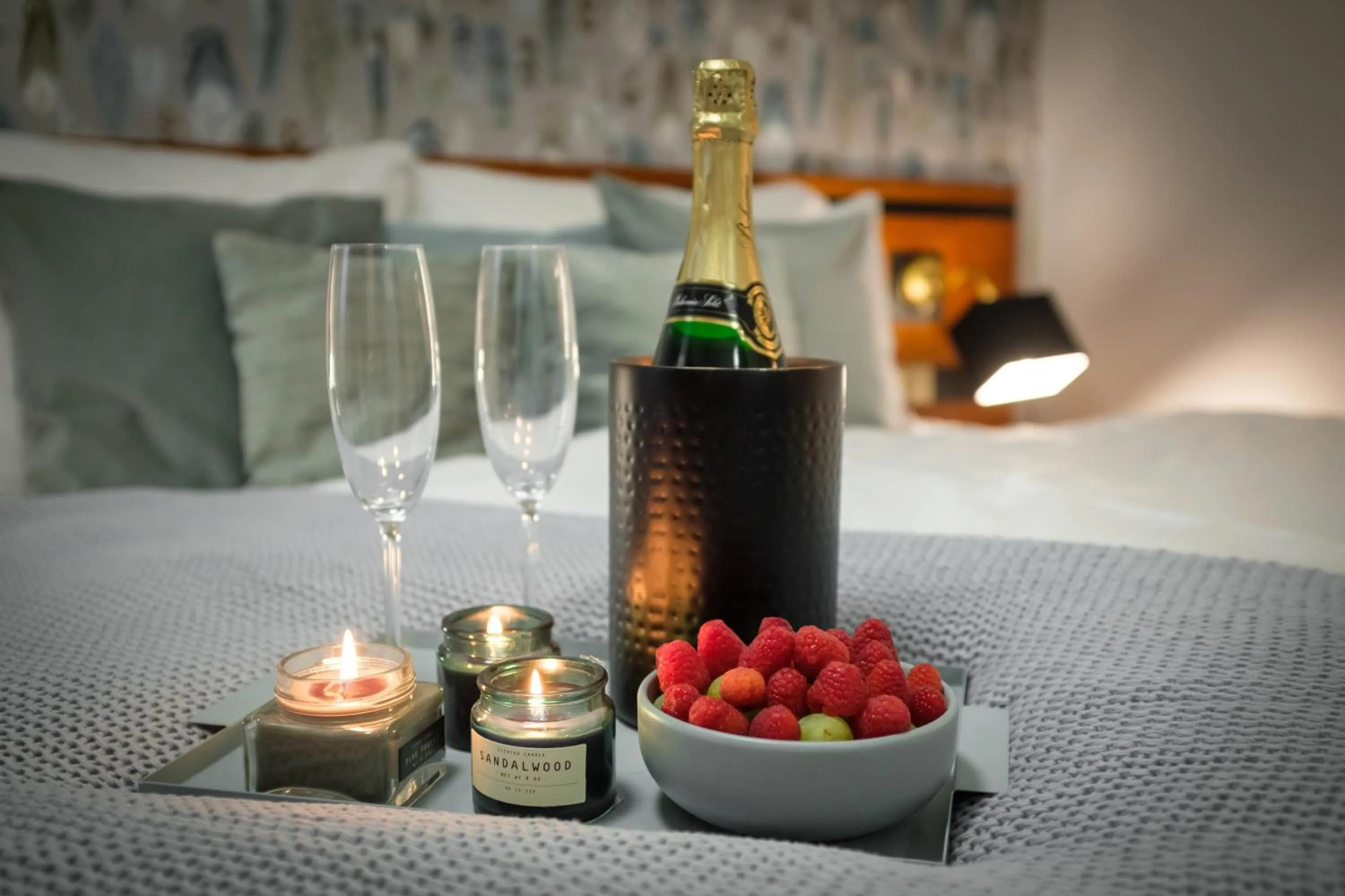 Bedroom in 4 Elements Apartments