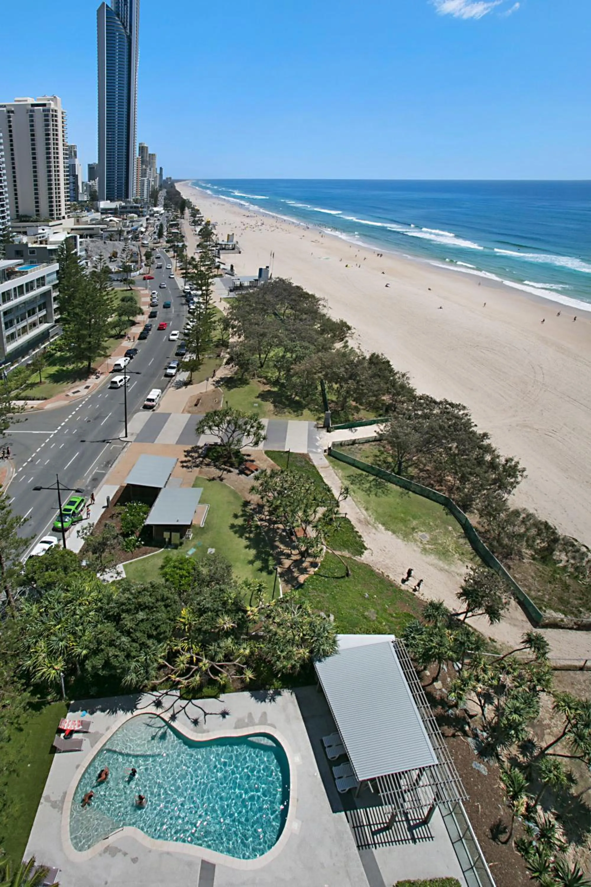 Property building in One The Esplanade Apartments on Surfers Paradise